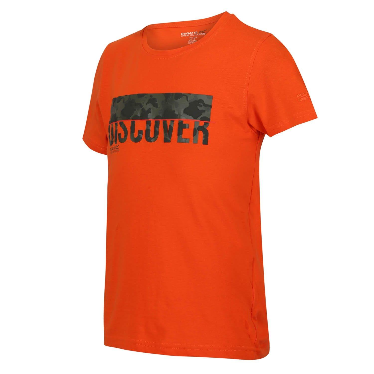 Orange - Regatta - Bosley V T-Shirt - 1