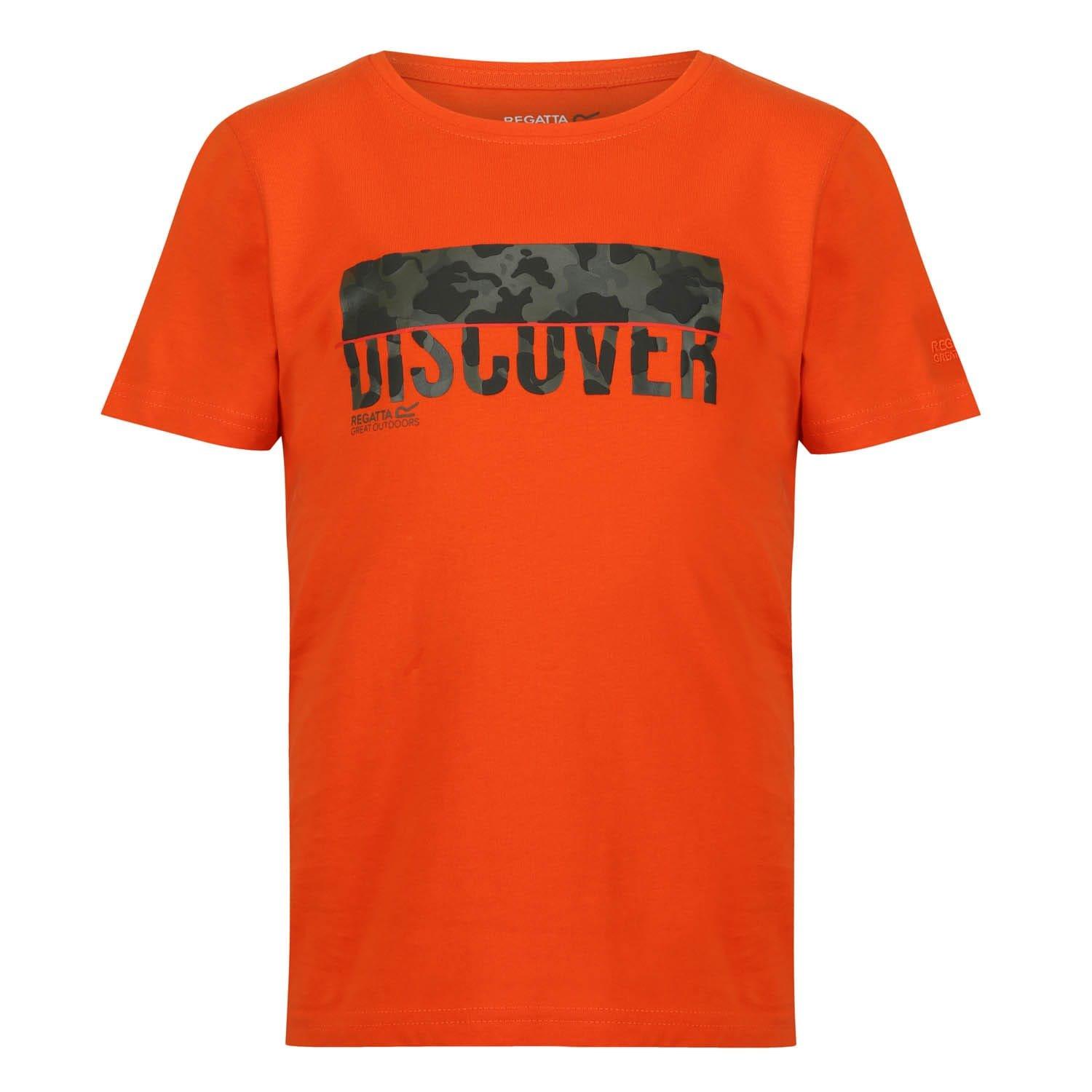 Orange - Regatta - Bosley V T-Shirt - 3