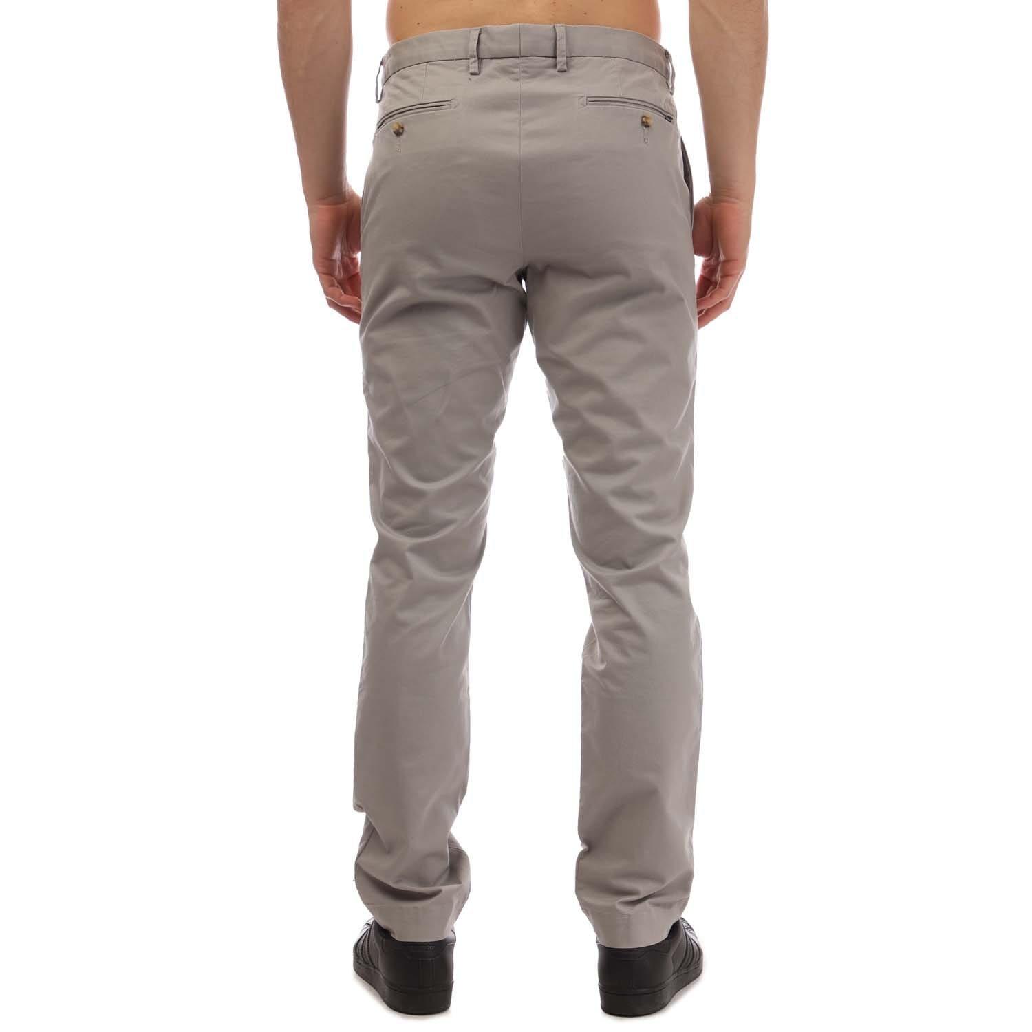 Grey - Ralph Lauren - Slim-Fit Stretch Cotton Chinos - 3