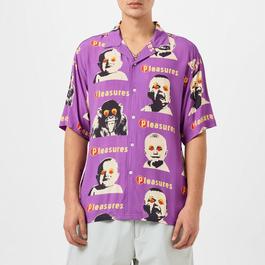 Pleasures Head Button Down Shirt