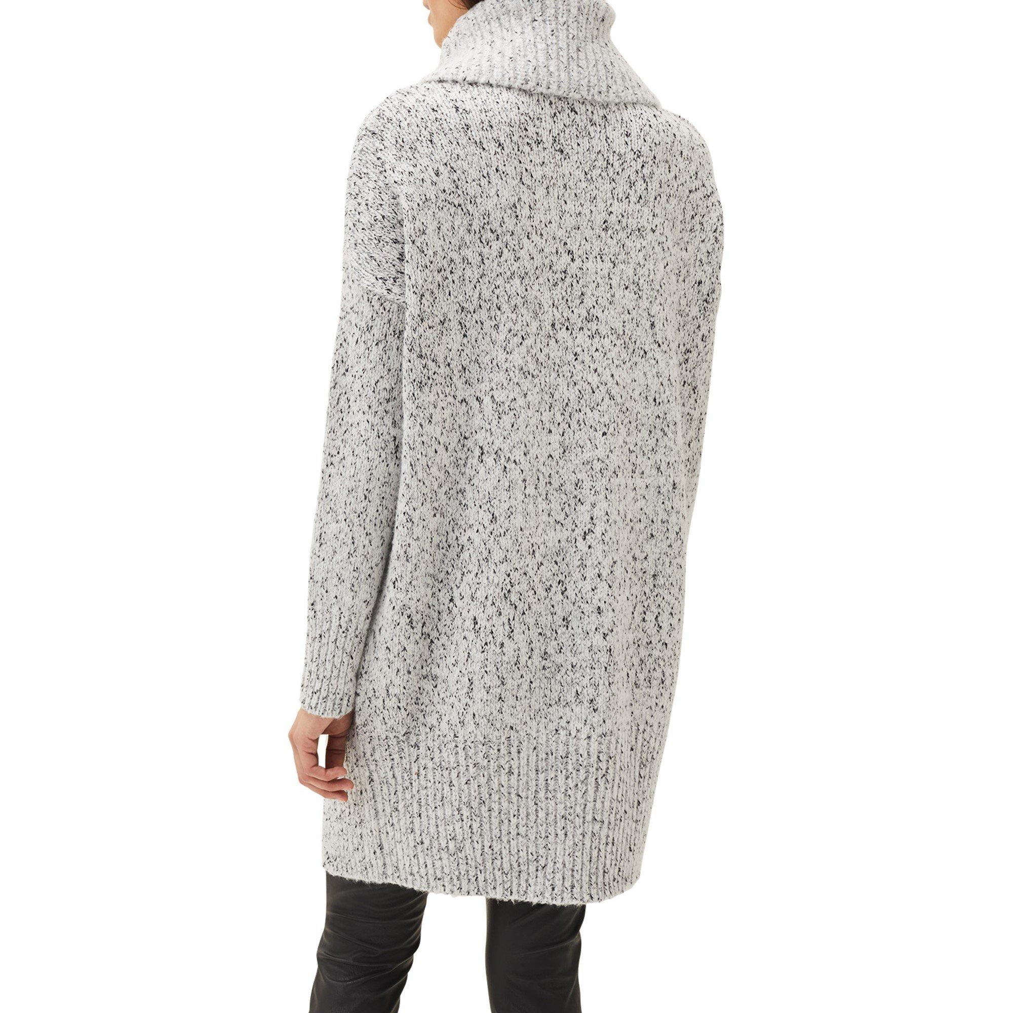 Grey - Phase Eight - Evia Fleck Knit Dress - 2