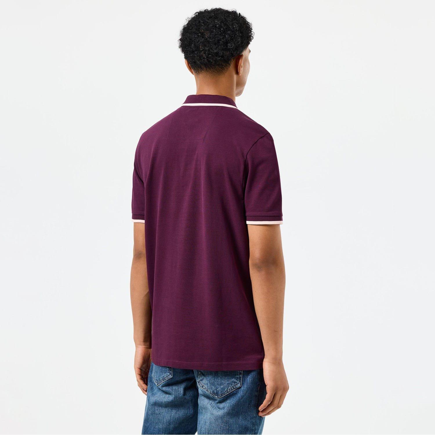 Berry - Weekend Offender - Shore Zipped Polo Shirt - 2