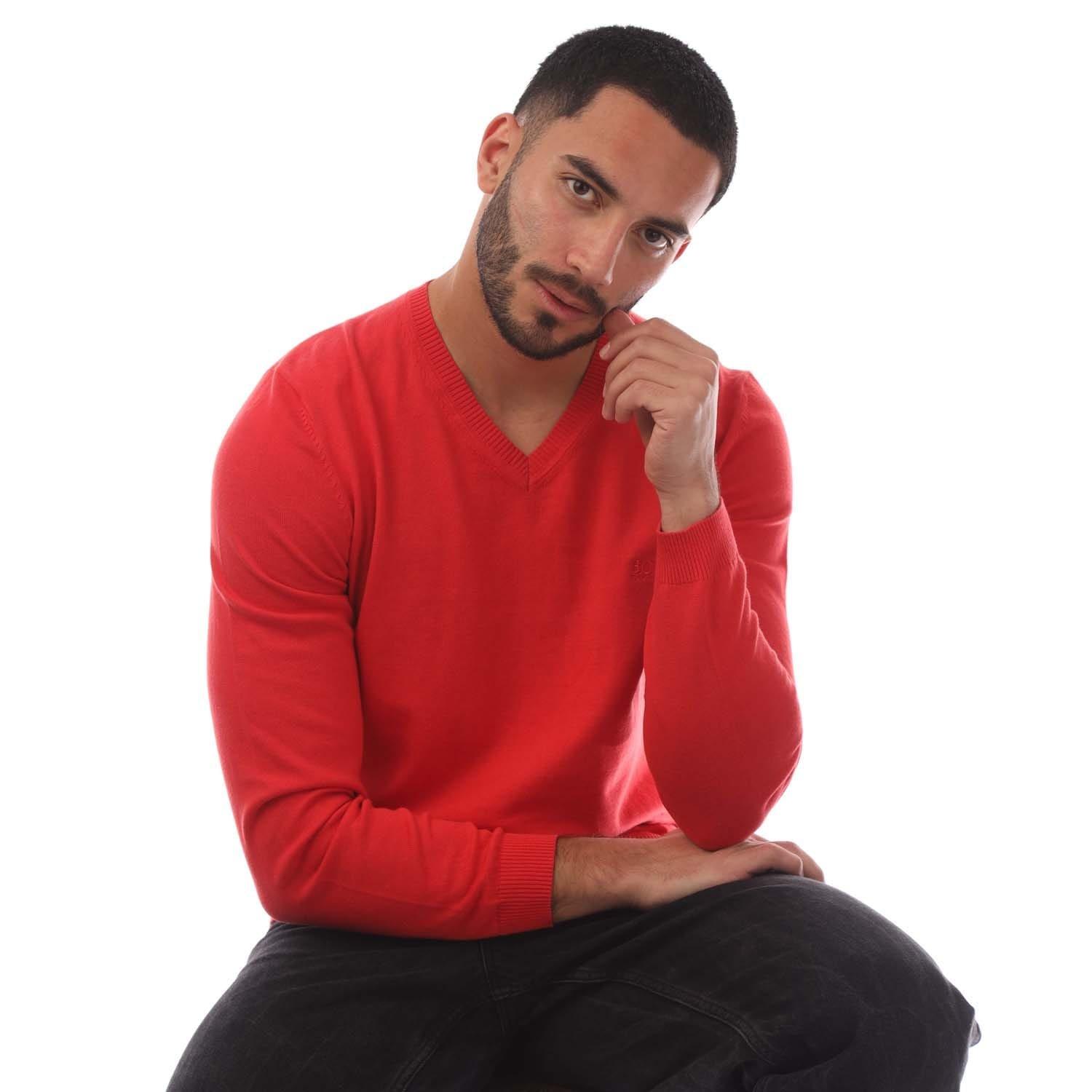 Red - Boss - Barnabas-4 Sweater - 4