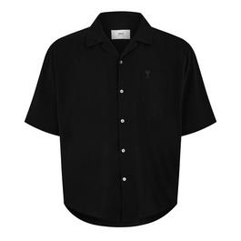 Ami Paris Tonal Adc Short Sleeve Shirt