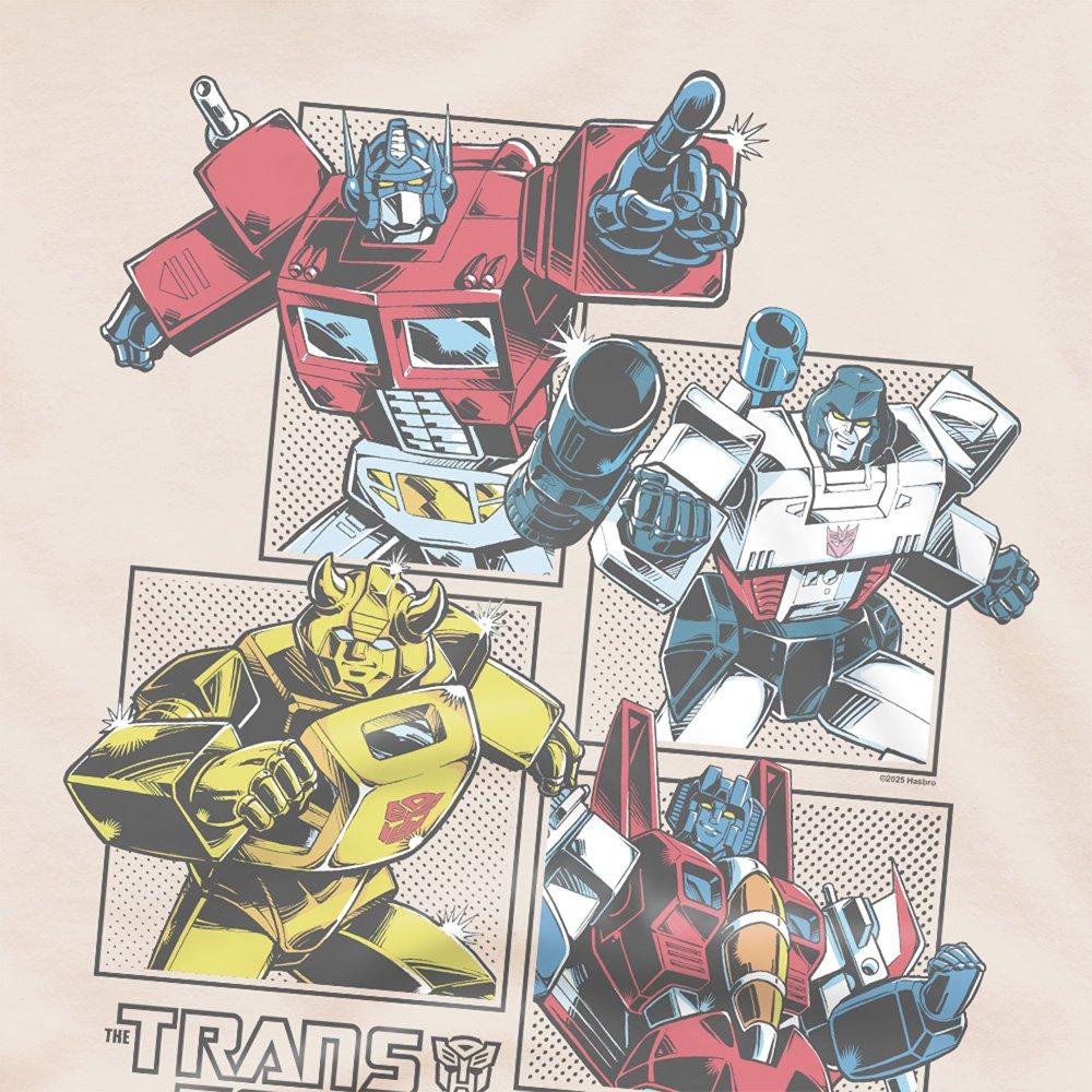 Beige - Hasbro - Transformers Generations Retro Comic Grid T-Shirt - 2