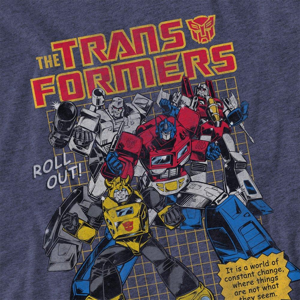 Navy - Hasbro - Transformers World Roll Out T Shirt Navy - 2