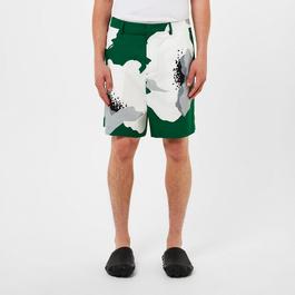 Valentino Floral Poplin Shorts