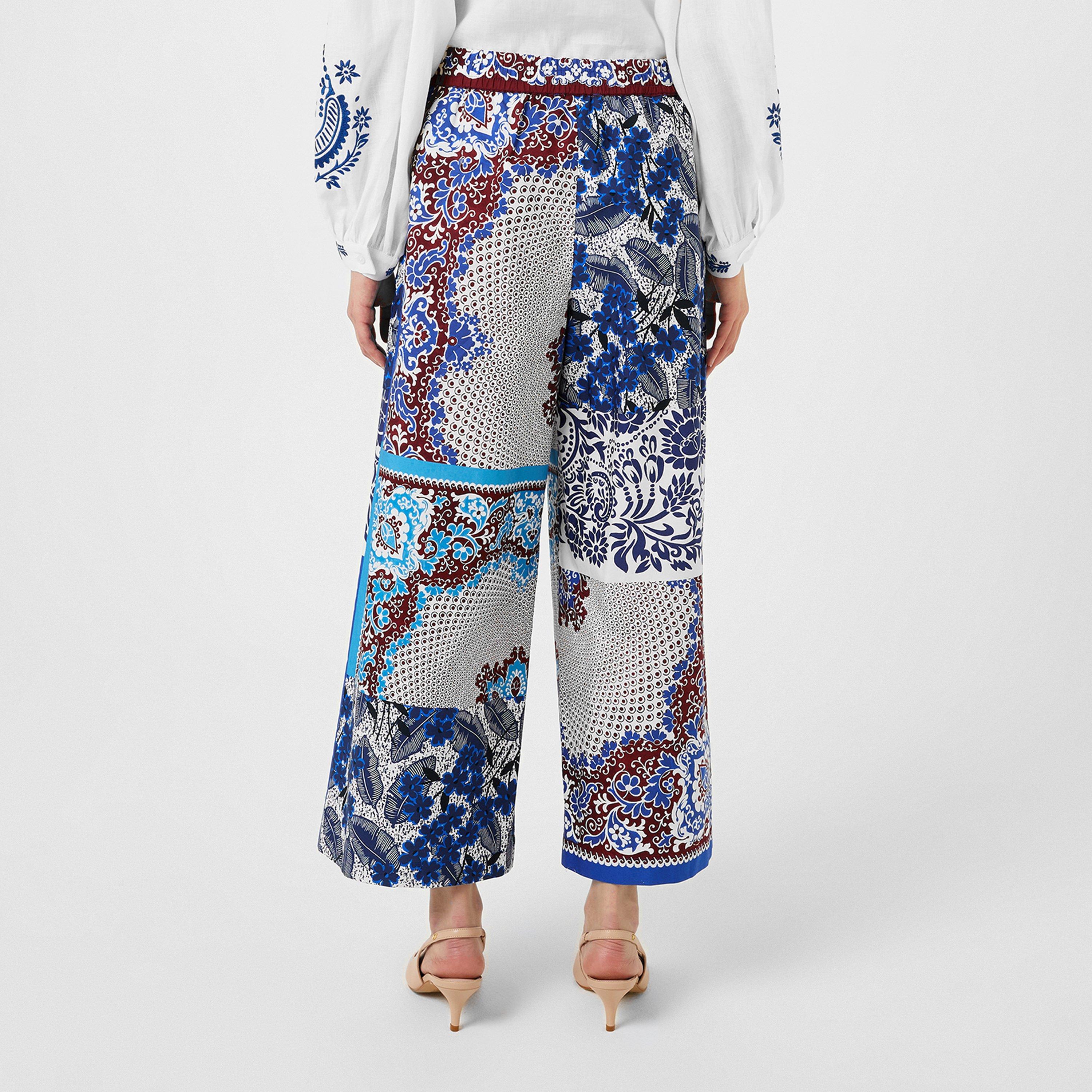CORNFLOWER BLUE - Weekend Max Mara - Women's West Palazzo Trouser - 3