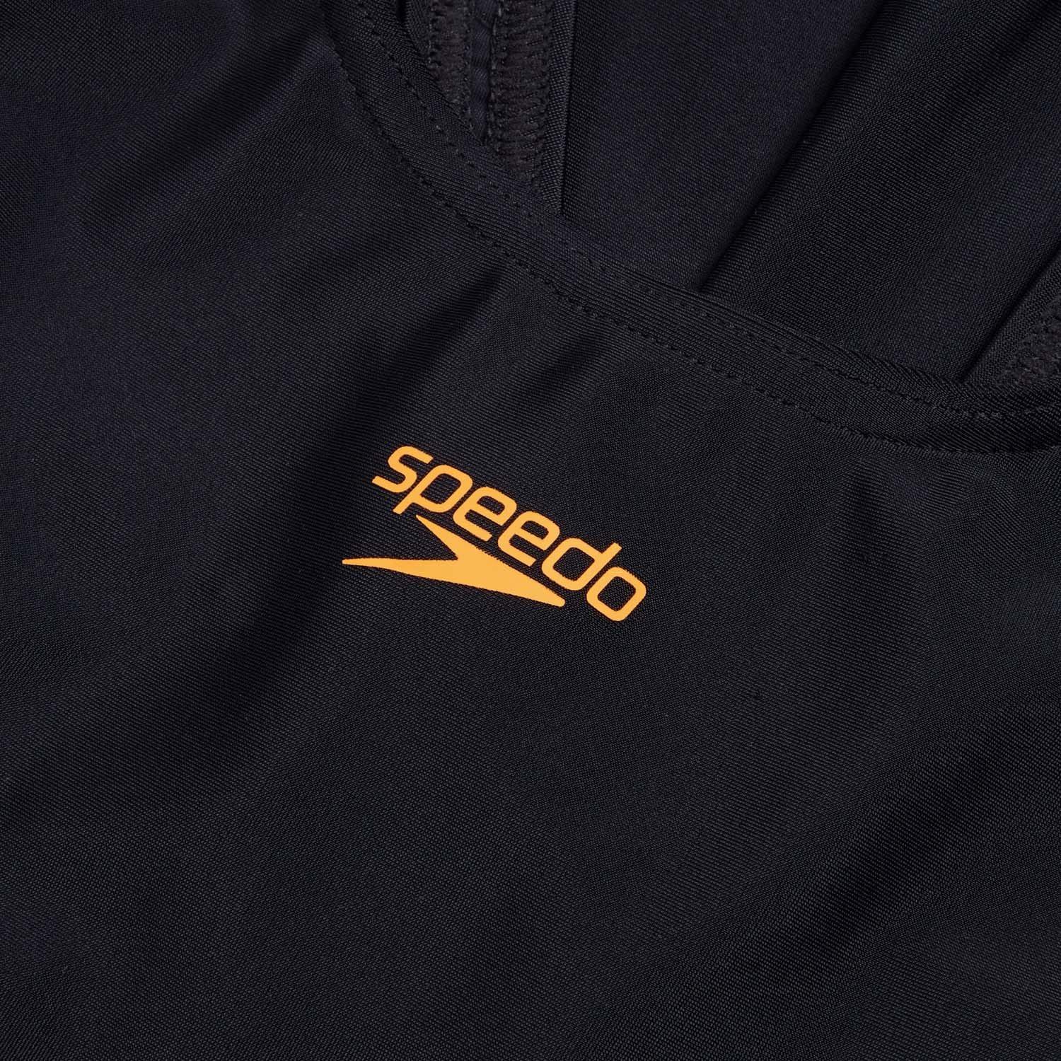 Black - Speedo - PLMT MSBK 1PC COSTUME JF BLACK/ORANGE - 8