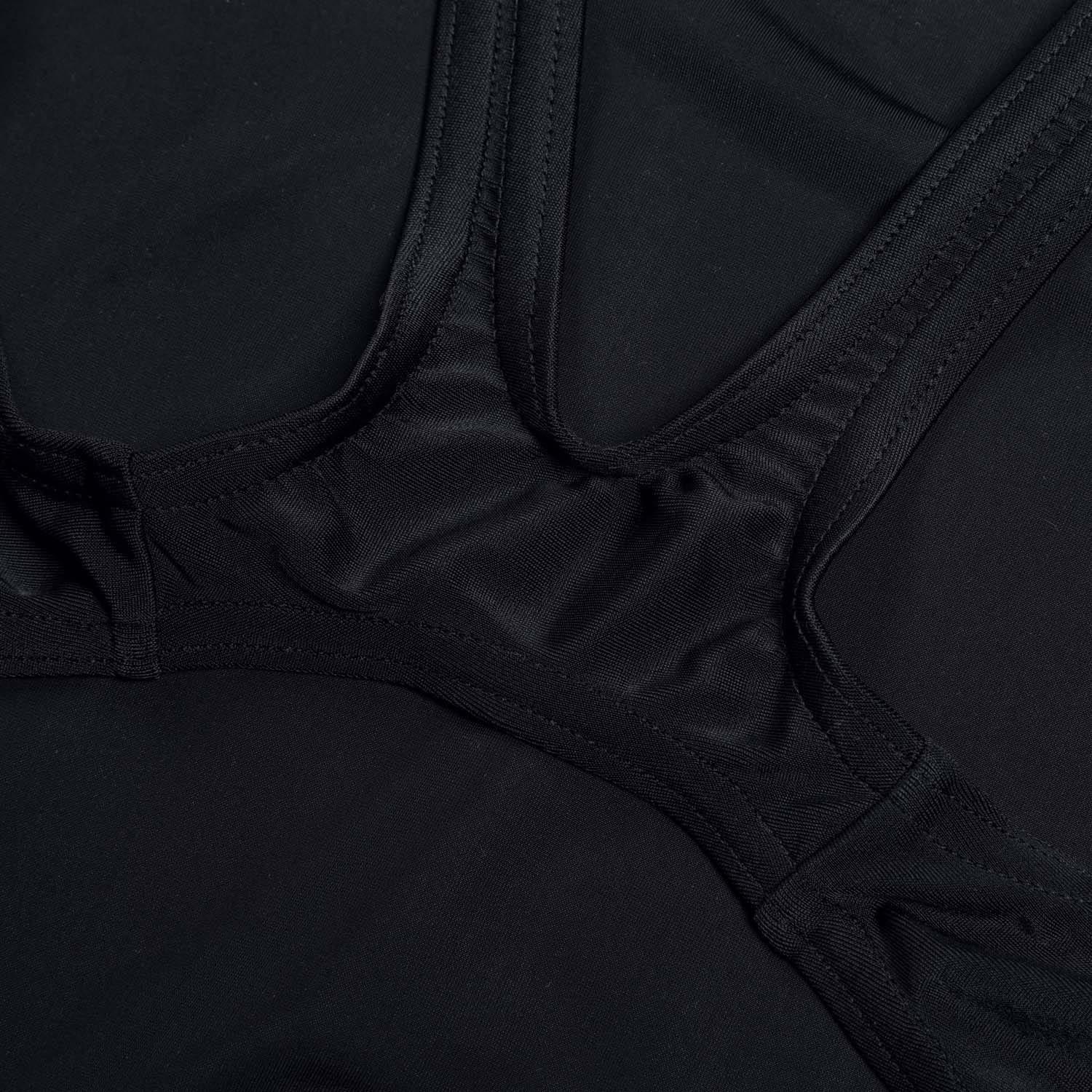 Black - Speedo - PLMT MSBK 1PC COSTUME JF BLACK/ORANGE - 9