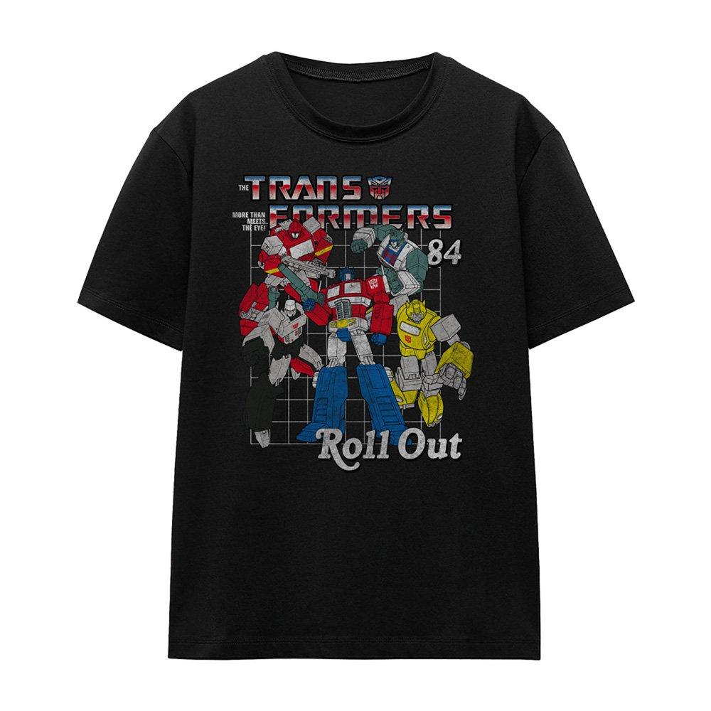 Black - Hasbro - Transformers Roll Out T Shirt Black - 4