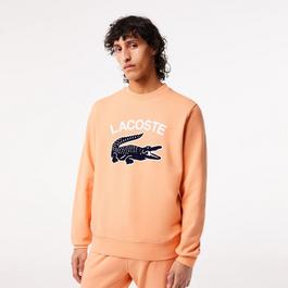 Lacoste Lacoste Crocodile Print Crew Sweatshirt