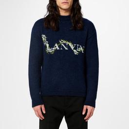 Lanvin Dragon Logo Knit