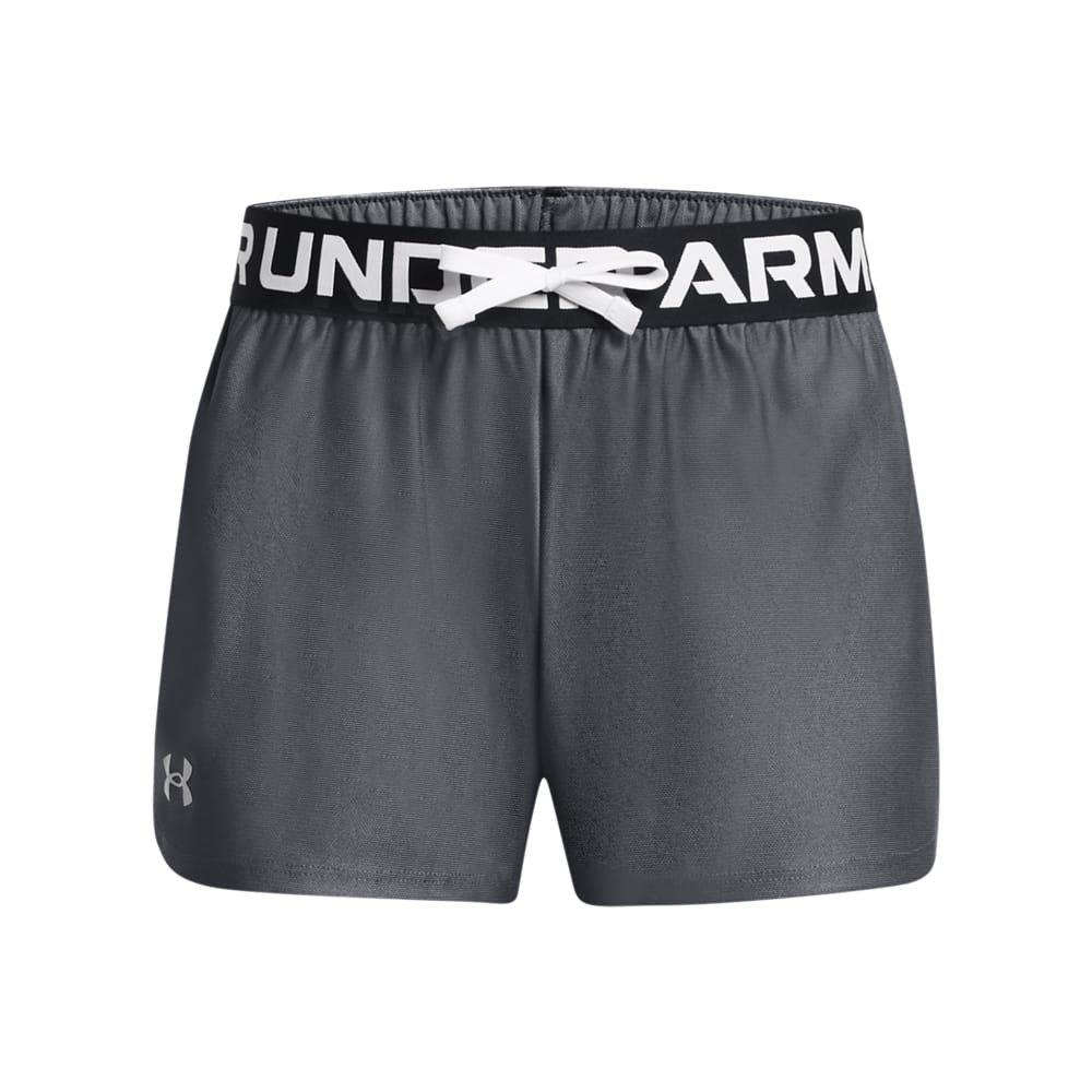 Grey - Under Armour - Play Up Solid Shorts - 1