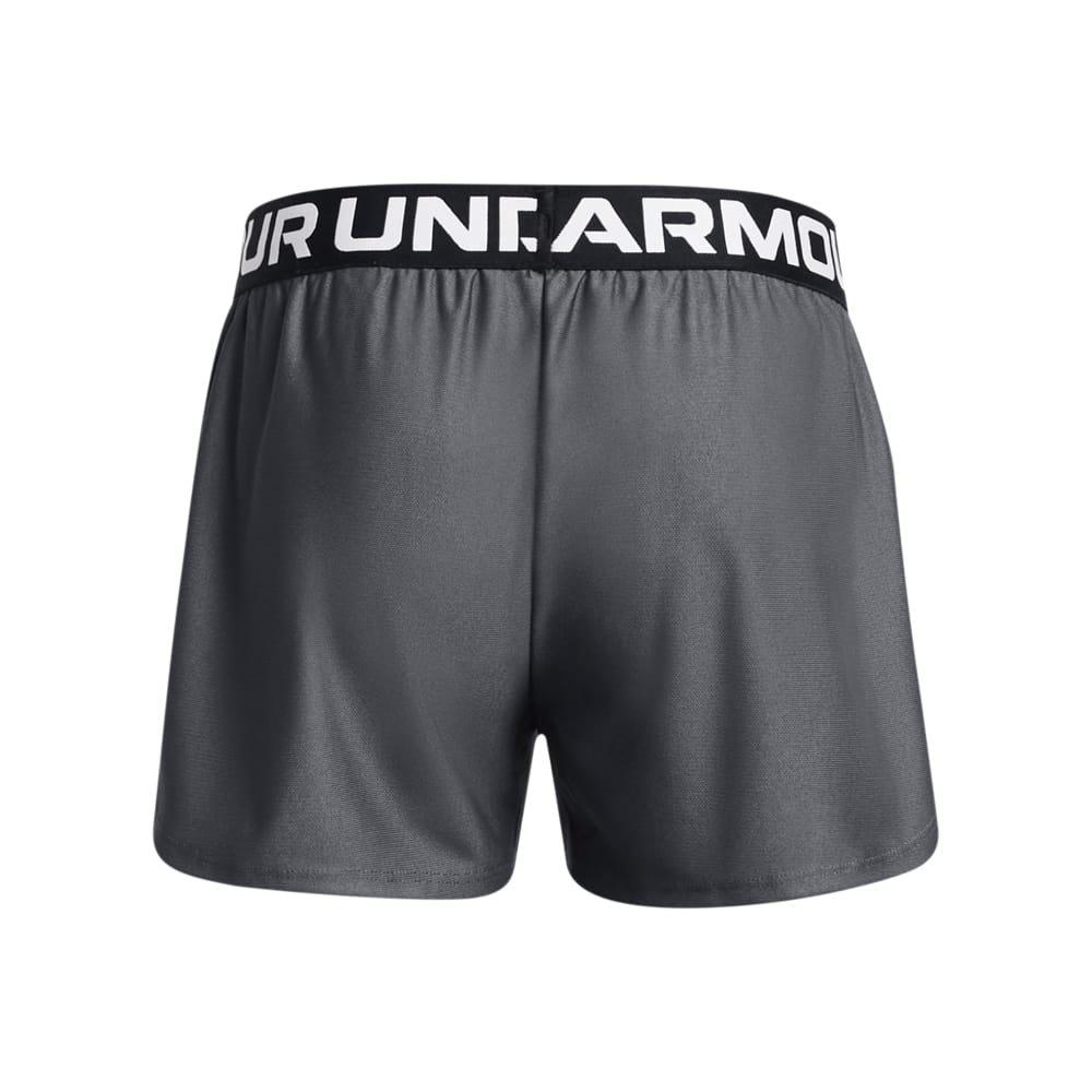 Grey - Under Armour - Play Up Solid Shorts - 2