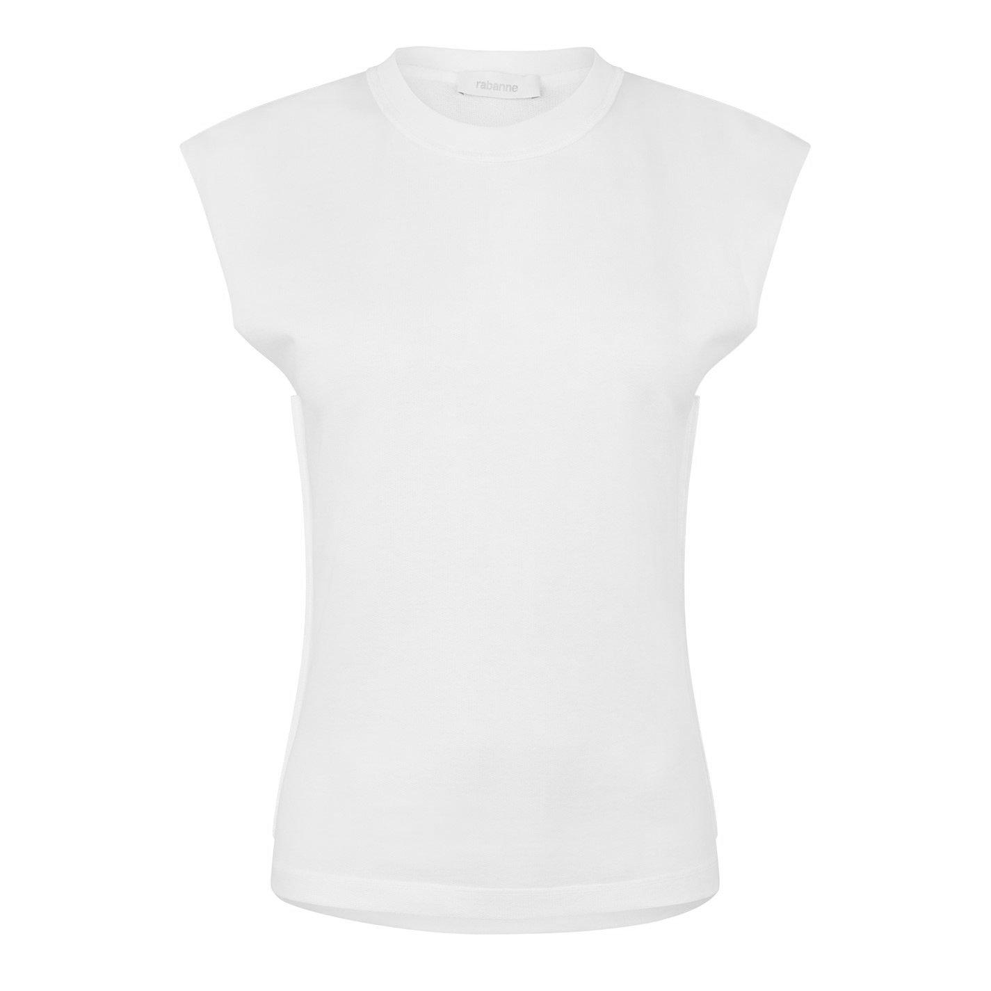 White - Rabanne - Women's Logo Crop Top - 5
