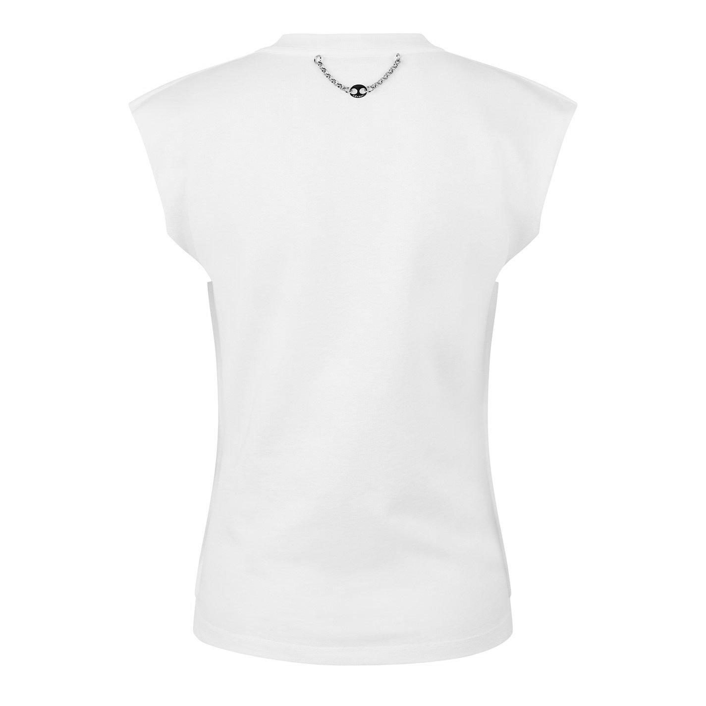 White - Rabanne - Women's Logo Crop Top - 6