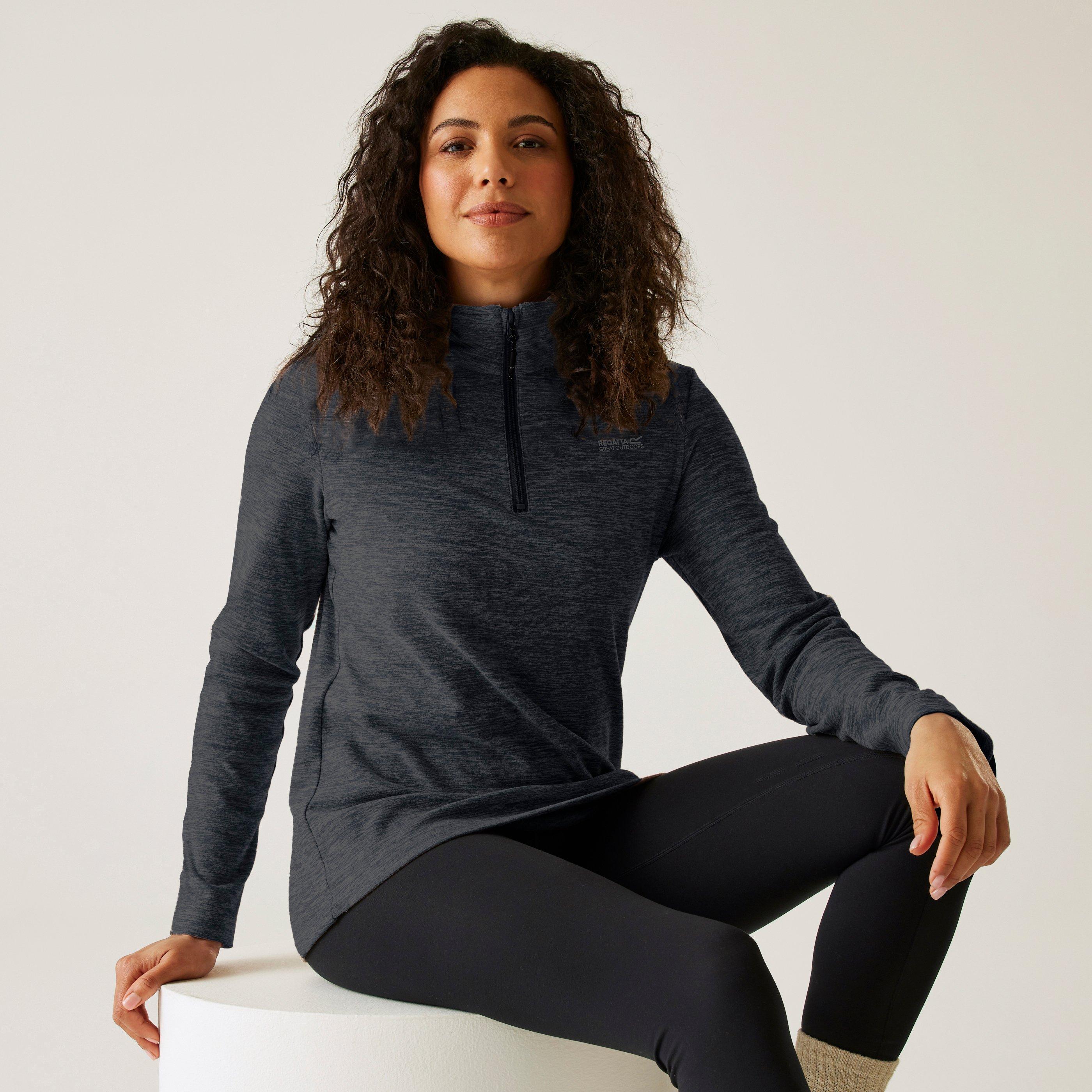 Seal Grey - Regatta - Womens Sweethart Marl Anti-Pill Fleece - 3