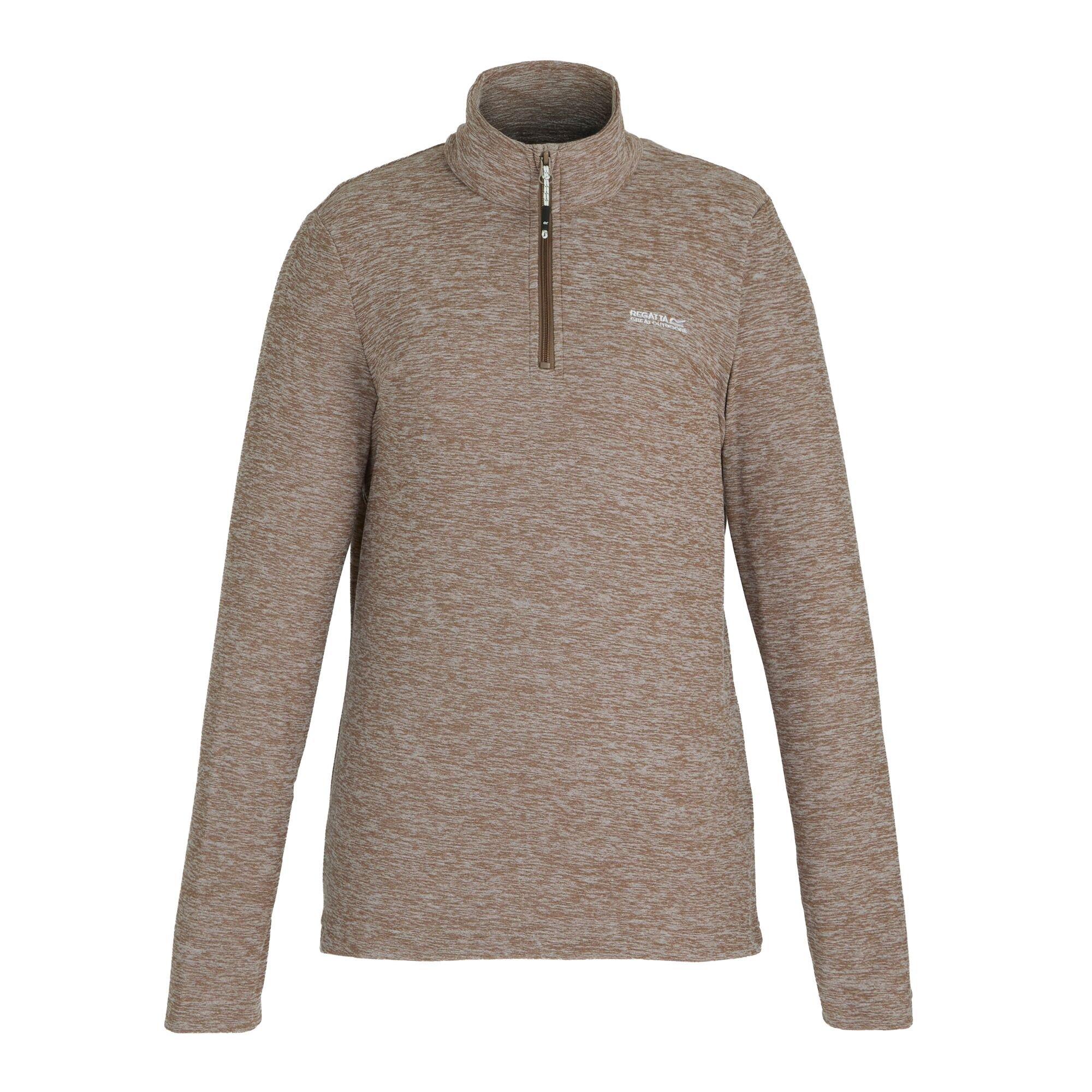 Brown - Regatta - Womens Sweethart Marl Anti-Pill Fleece - 5