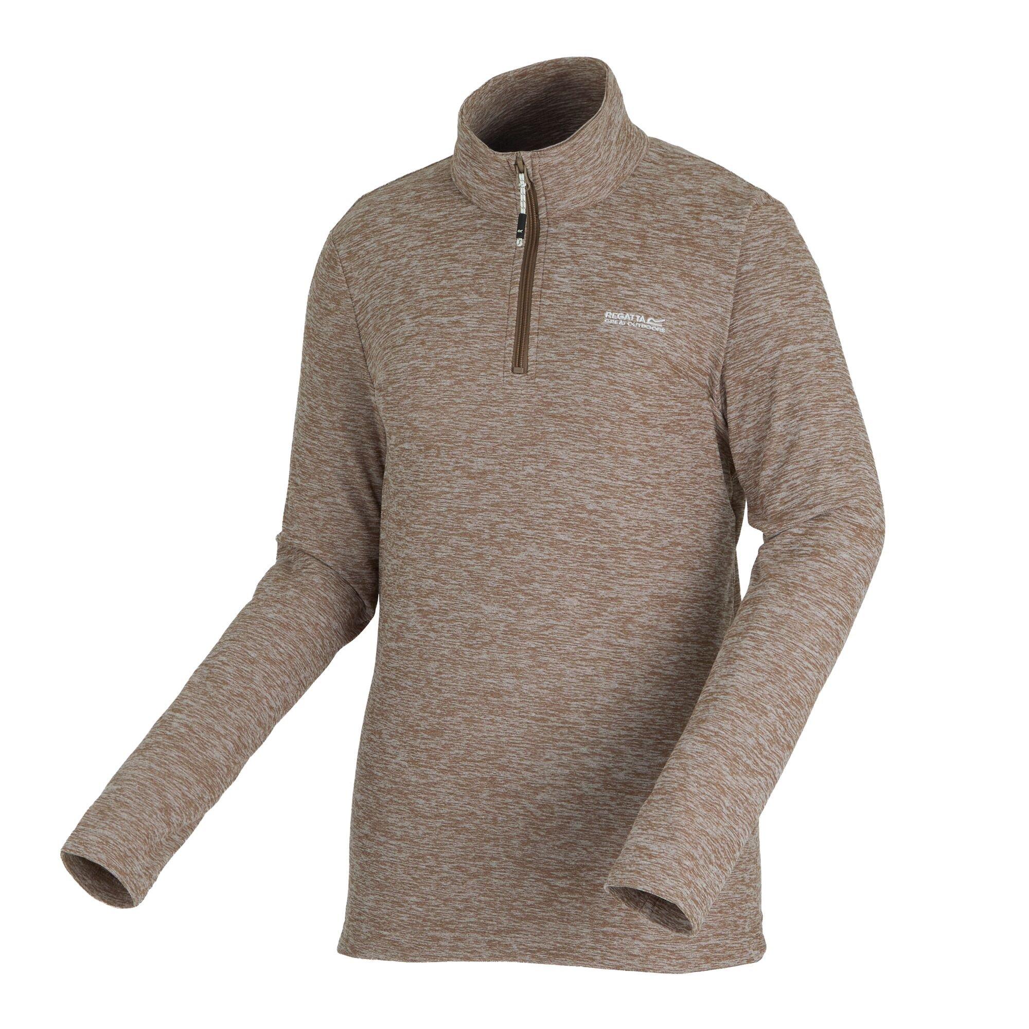 Brown - Regatta - Womens Sweethart Marl Anti-Pill Fleece - 7