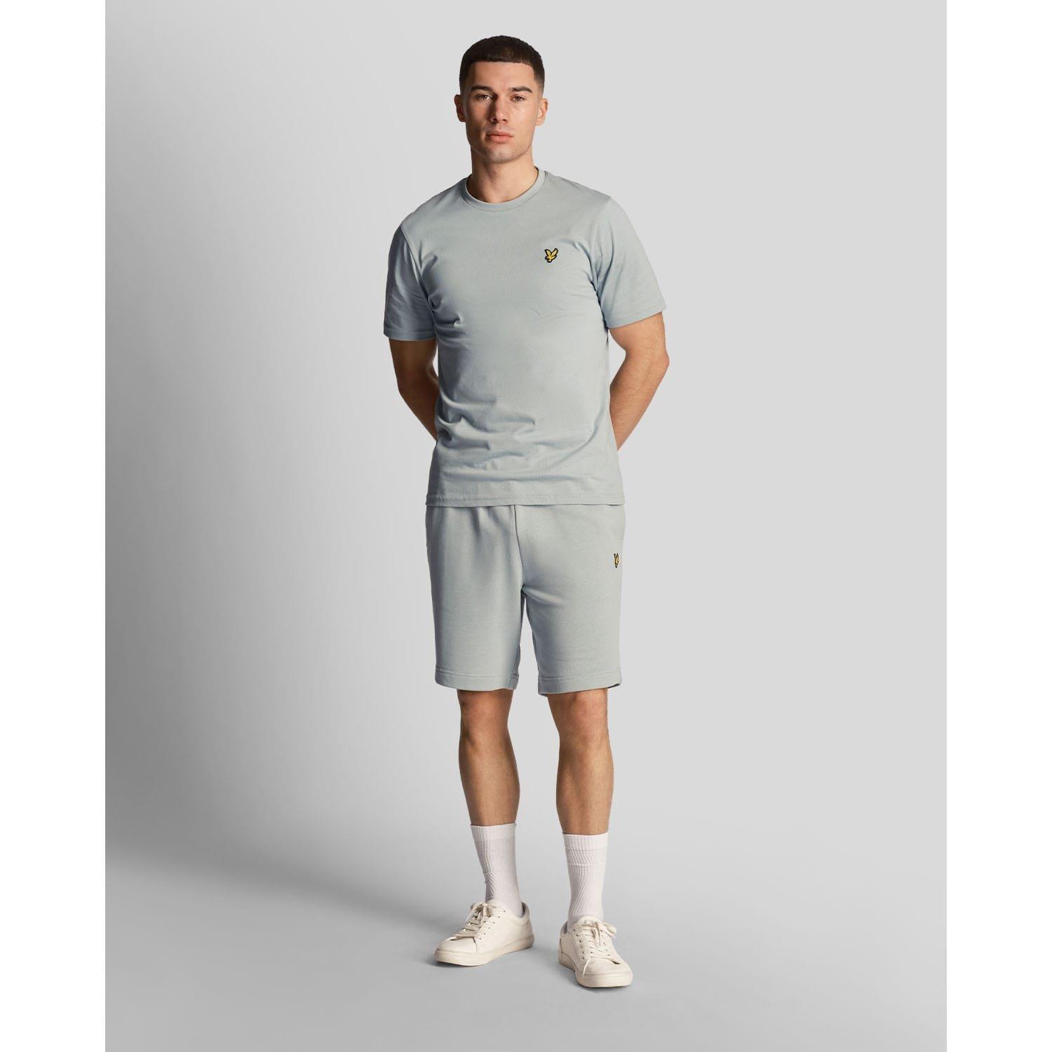 Blue - Lyle and Scott - Plain T-Shirt - 2