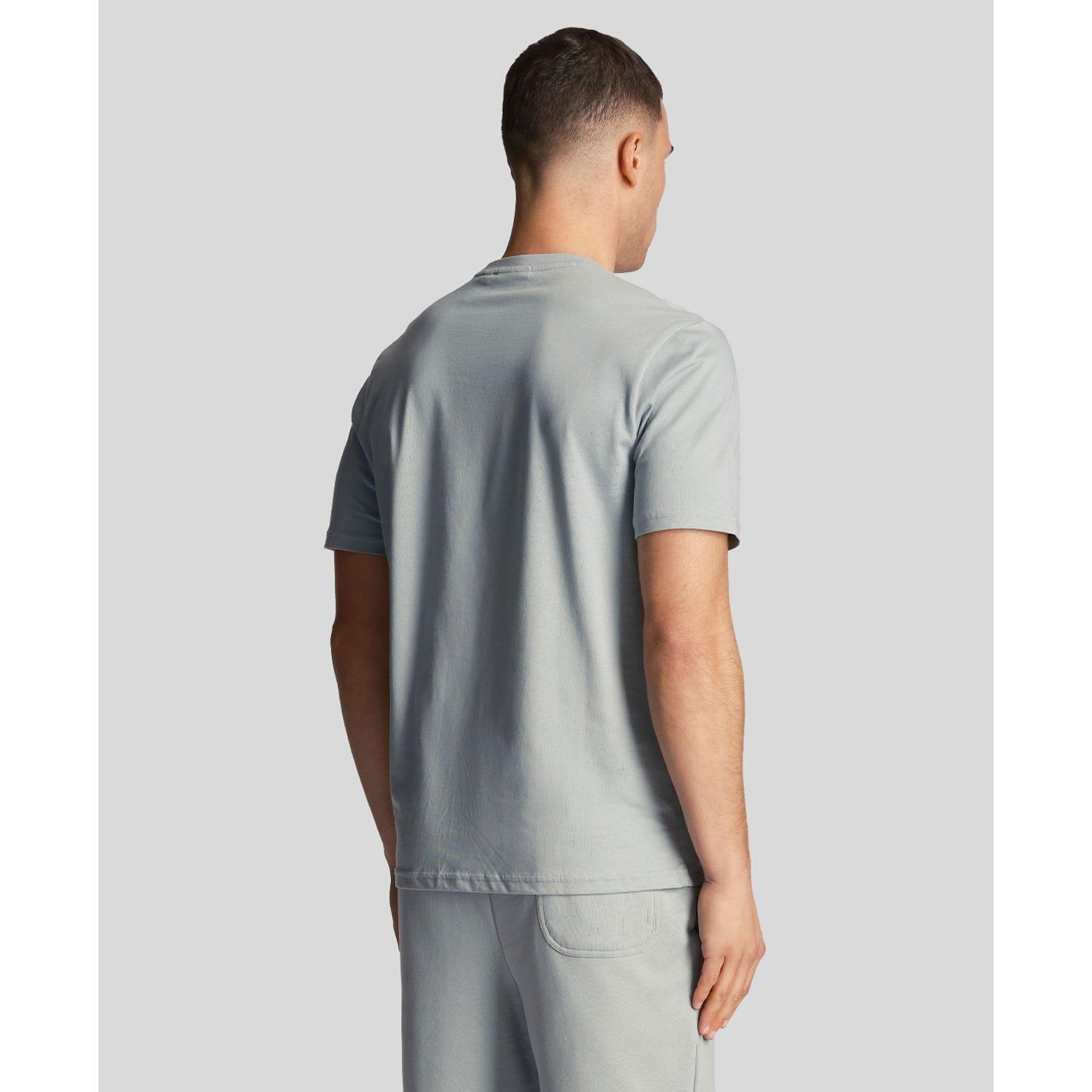 Blue - Lyle and Scott - Plain T-Shirt - 3