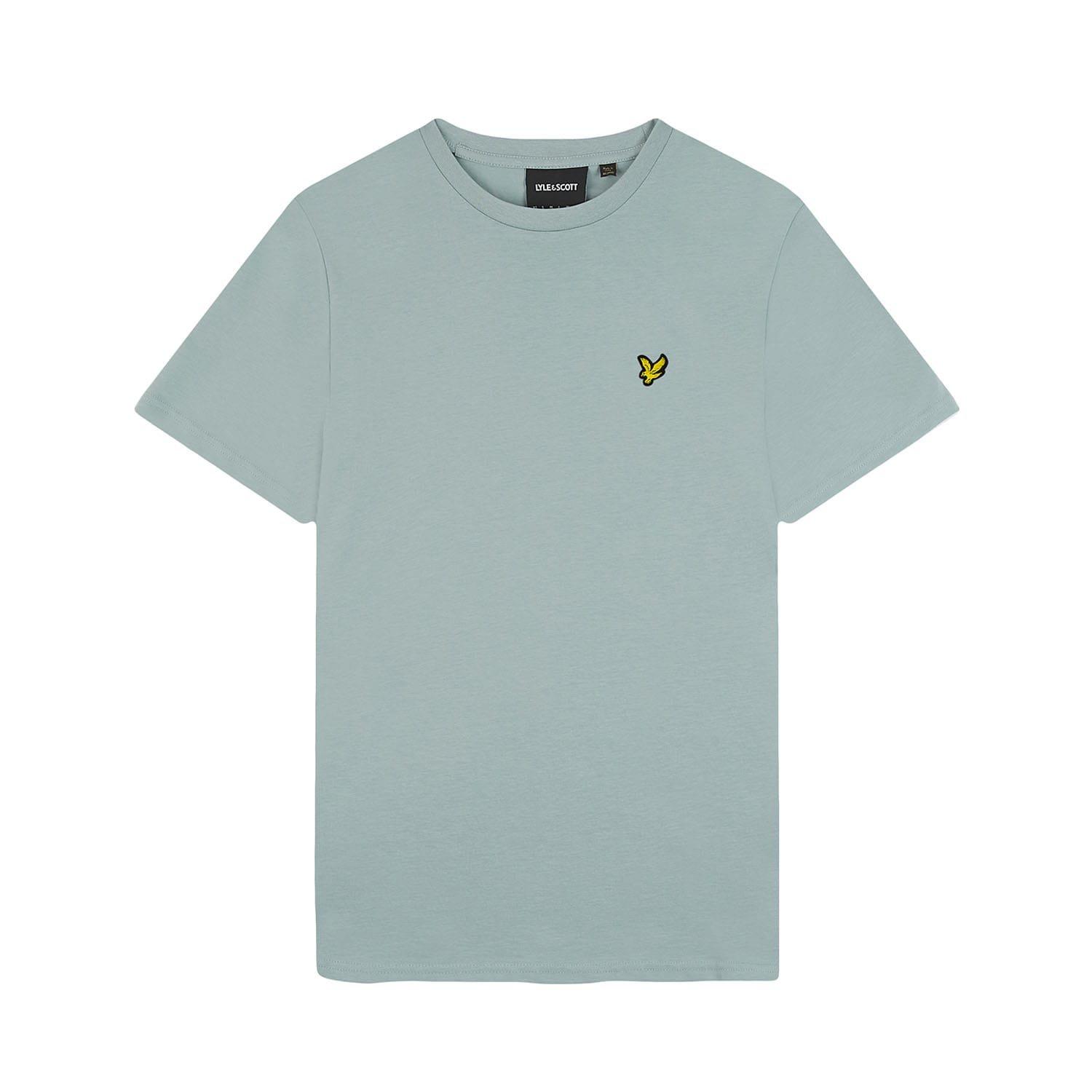 Blue - Lyle and Scott - Plain T-Shirt - 5