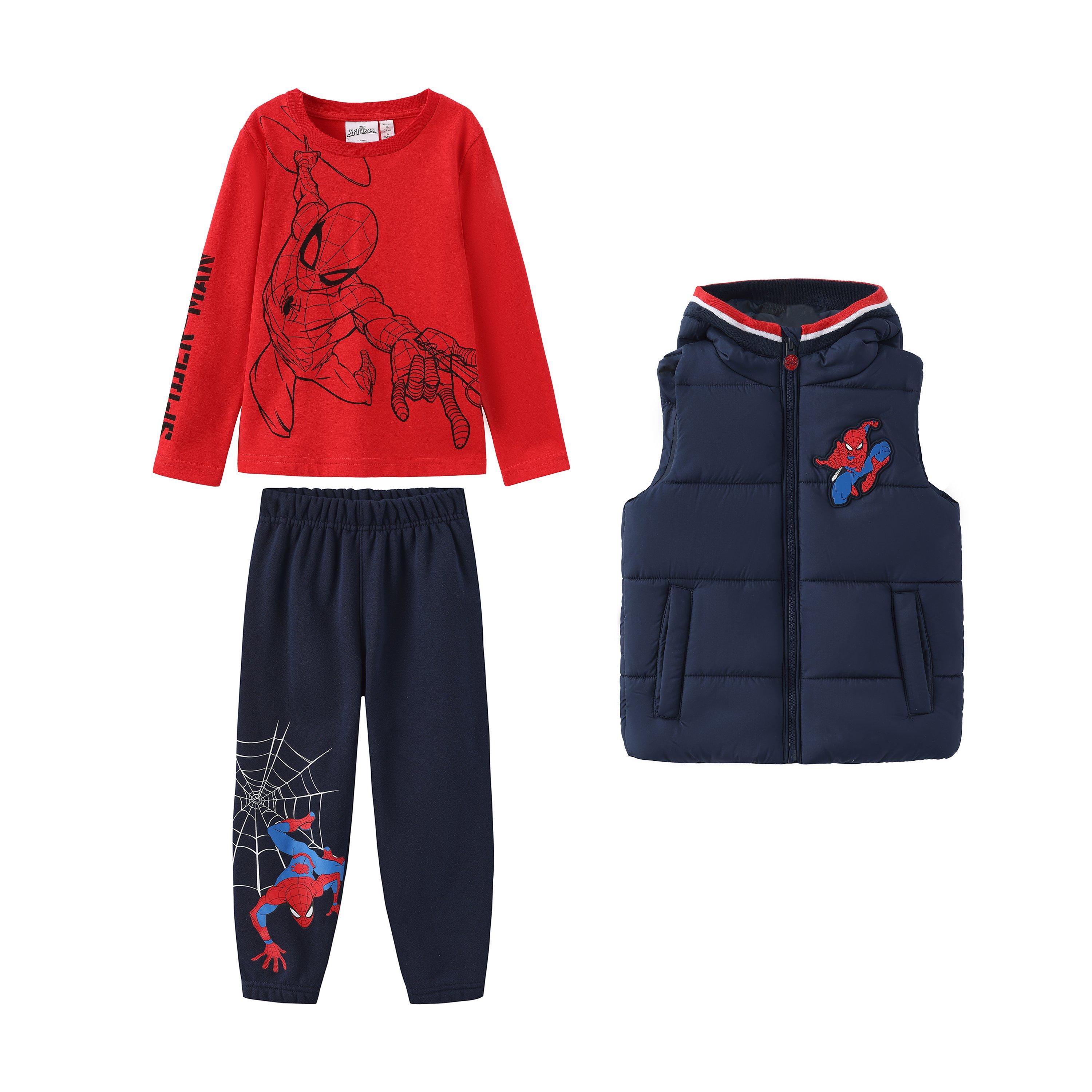 Spider-Man - Character - Kids Disney 3-Piece Fleece-Lined Gilet - 1