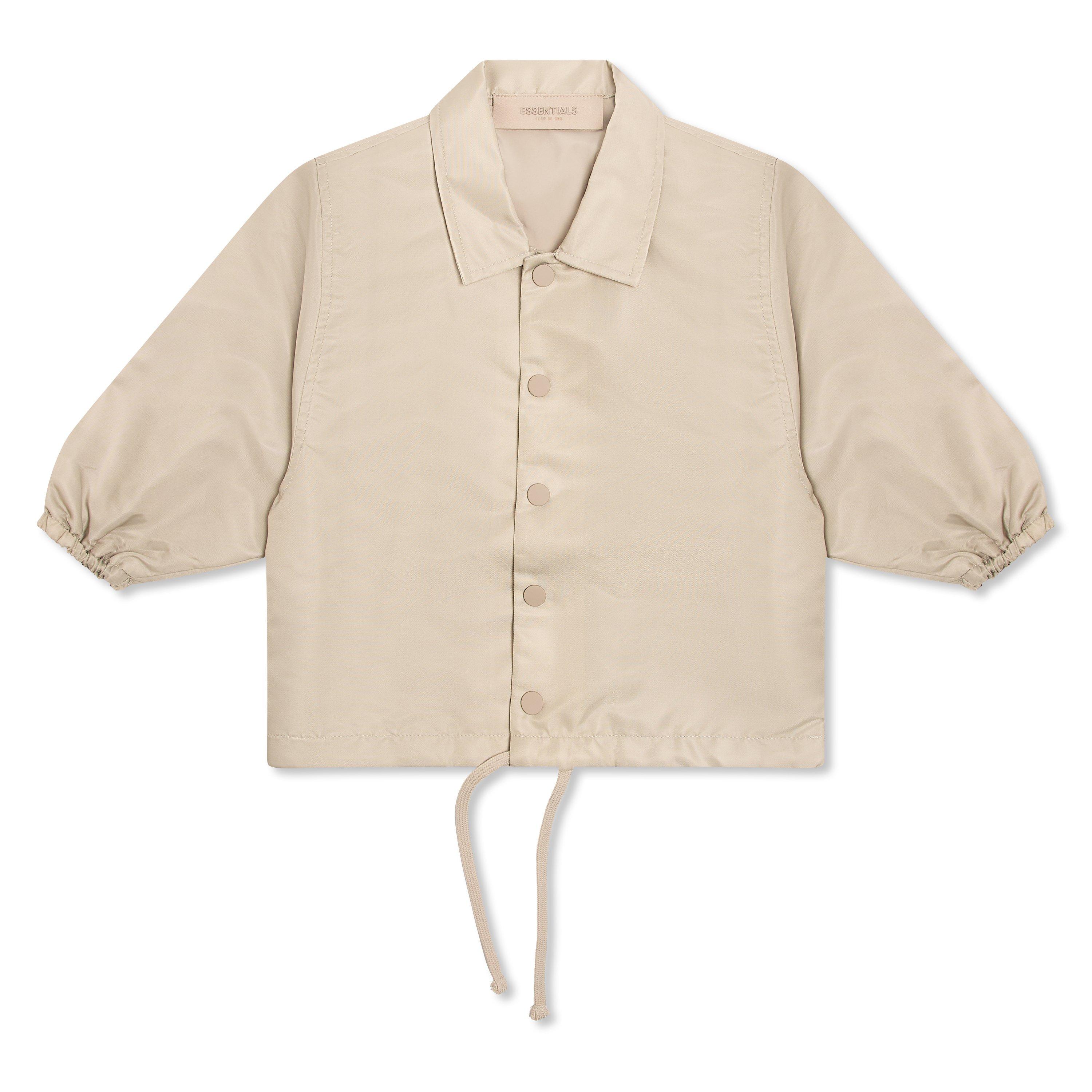 Fear Of God Essentials  Kids ' Coaches Coach Jacket - Smoke - 10 Yrs
