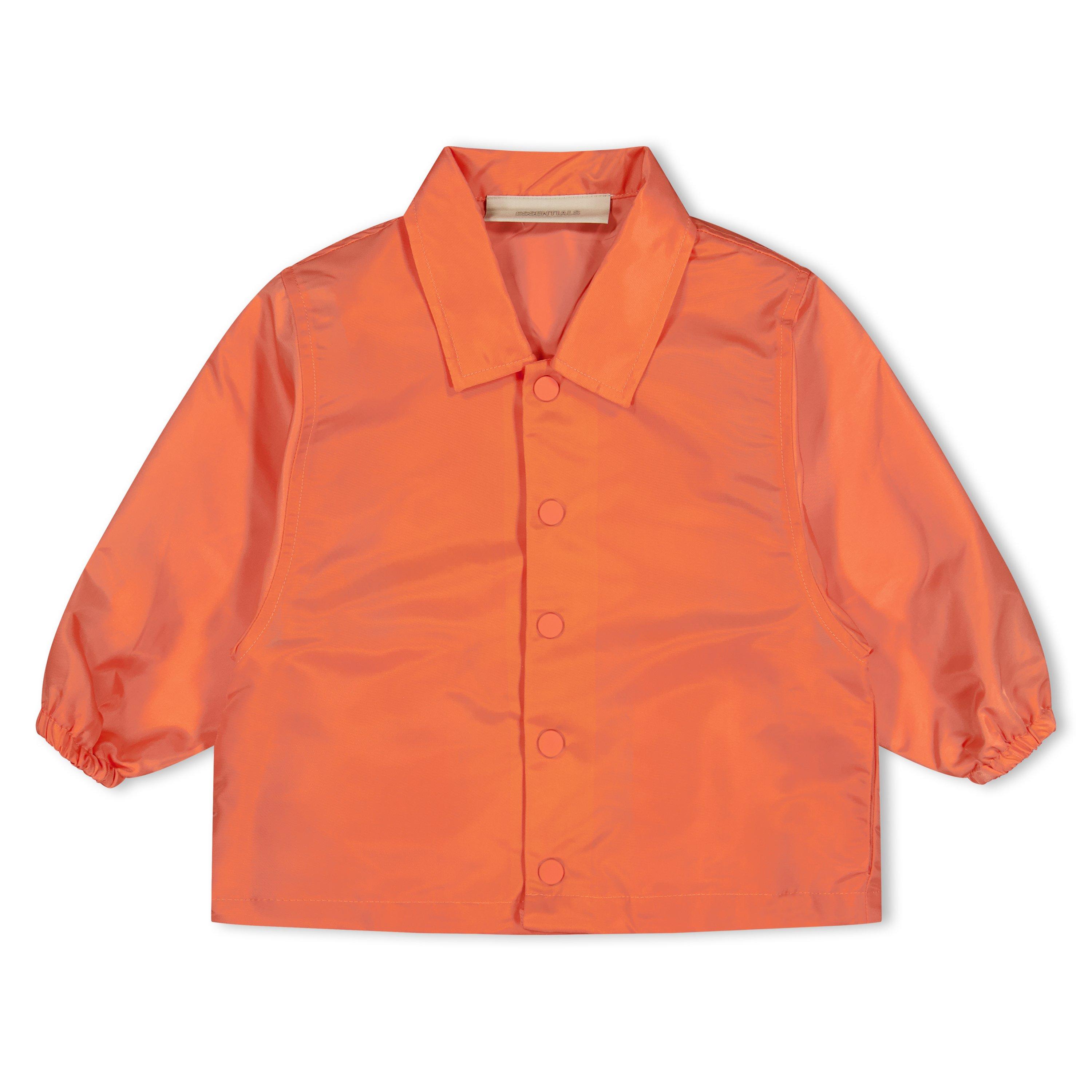 Fear Of God Essentials  Kids ' Coaches Coach Jacket - Coral - 4-5 Yrs