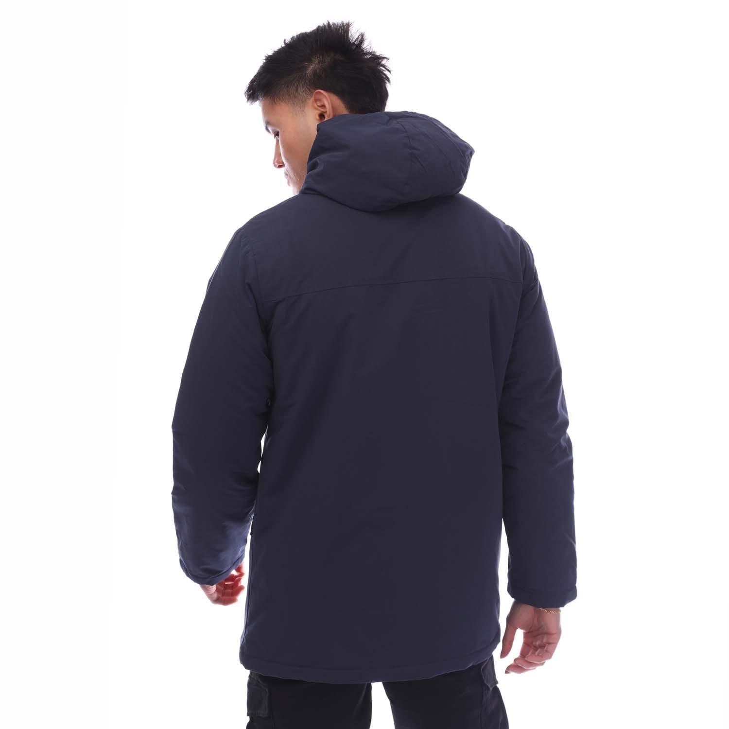 Navy - Jack and Jones - Fen Parka Jacket - 2