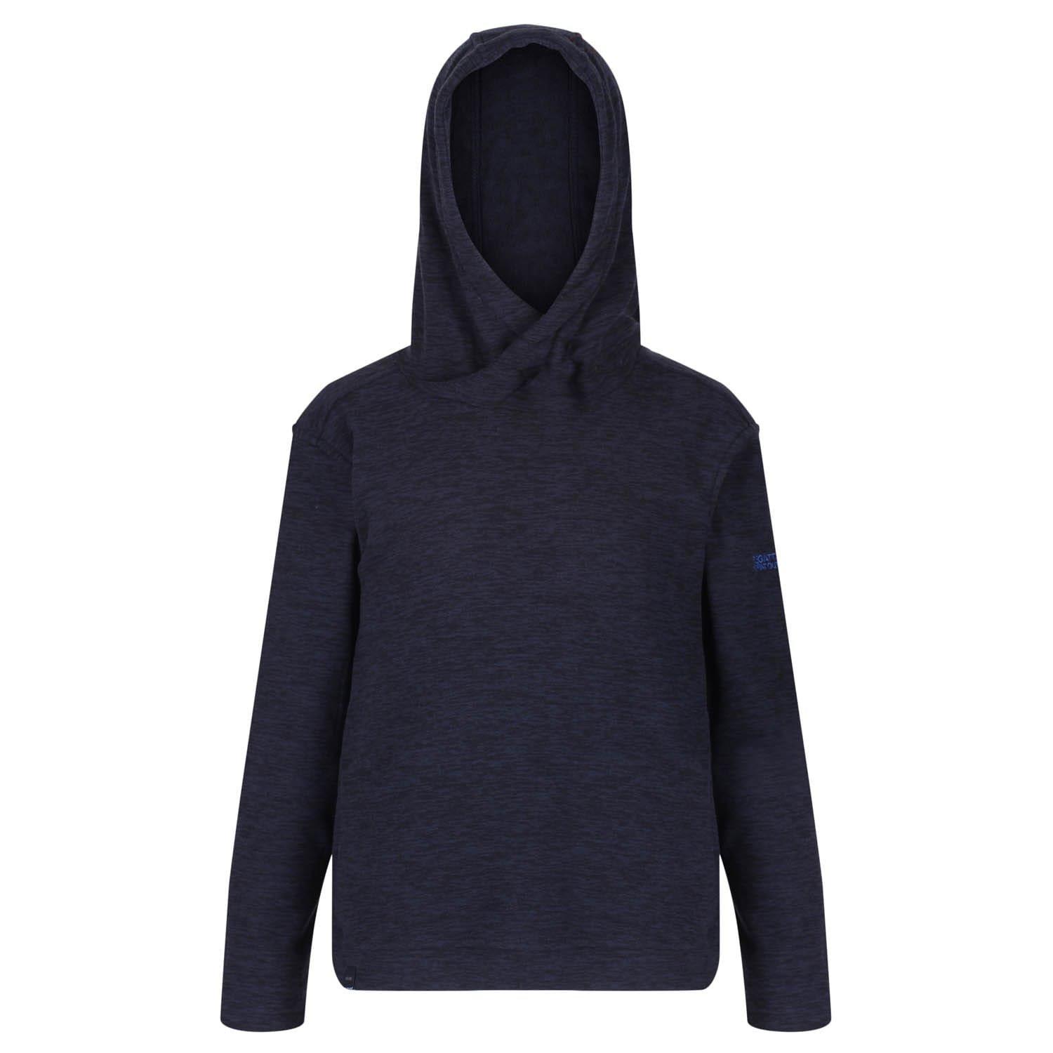 Navy - Regatta - Keyon Stripe Hooded Fleec - 3