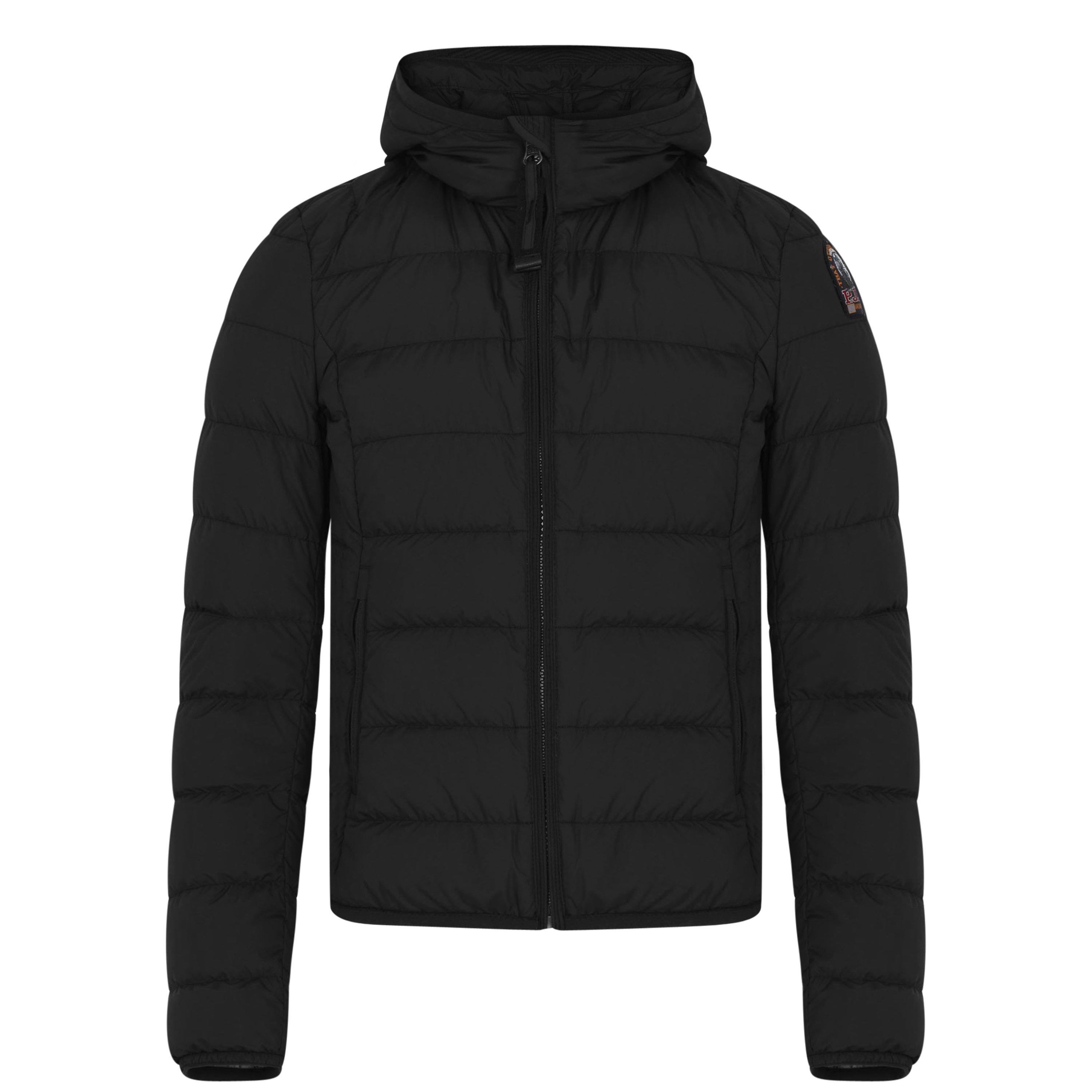 Black 541 - Parajumpers - Kids' Juliet Water Resistant Hooded Long Sleeve Short Puffer Jacket - 1
