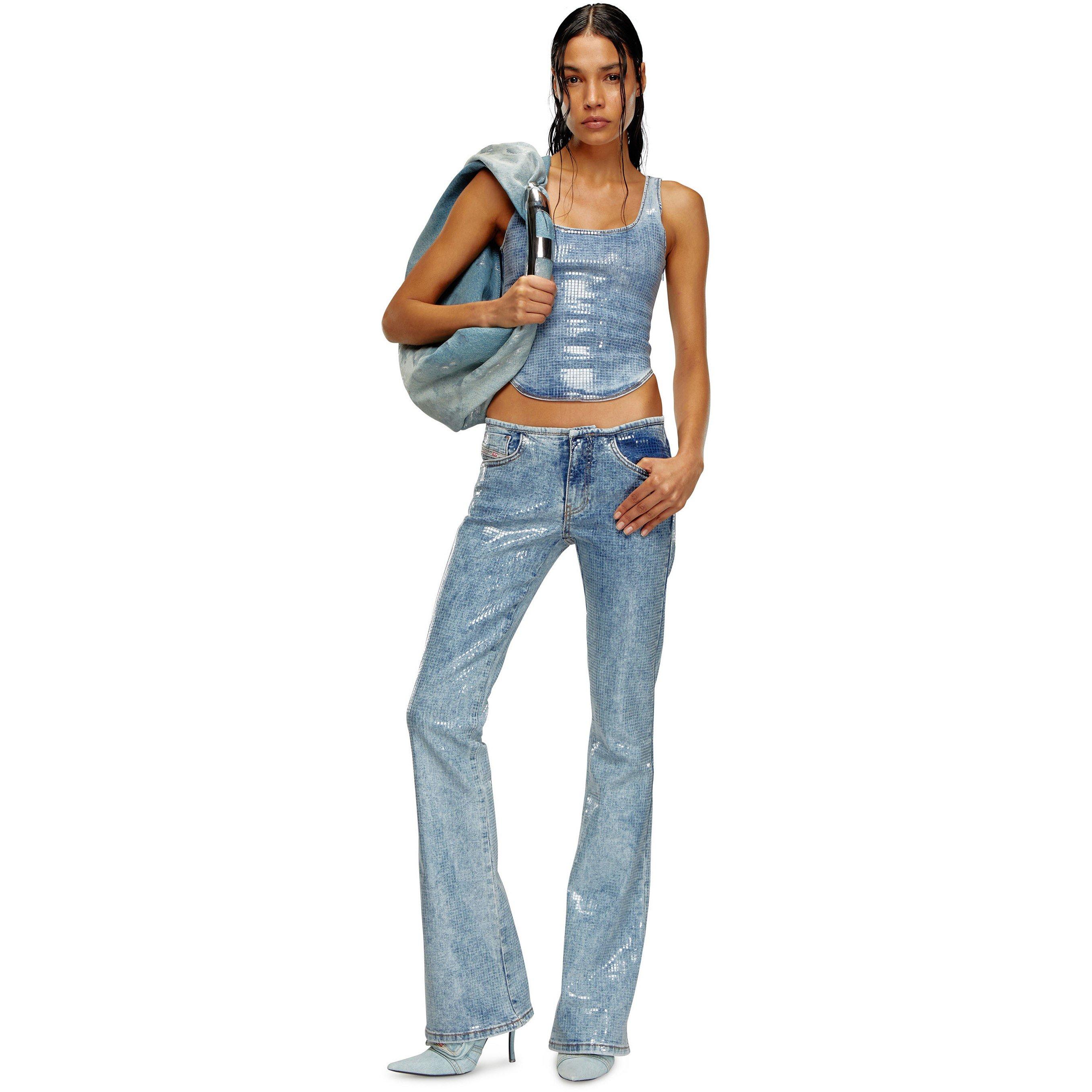 Blue - Diesel - De-Shi-S Crop Top - 6