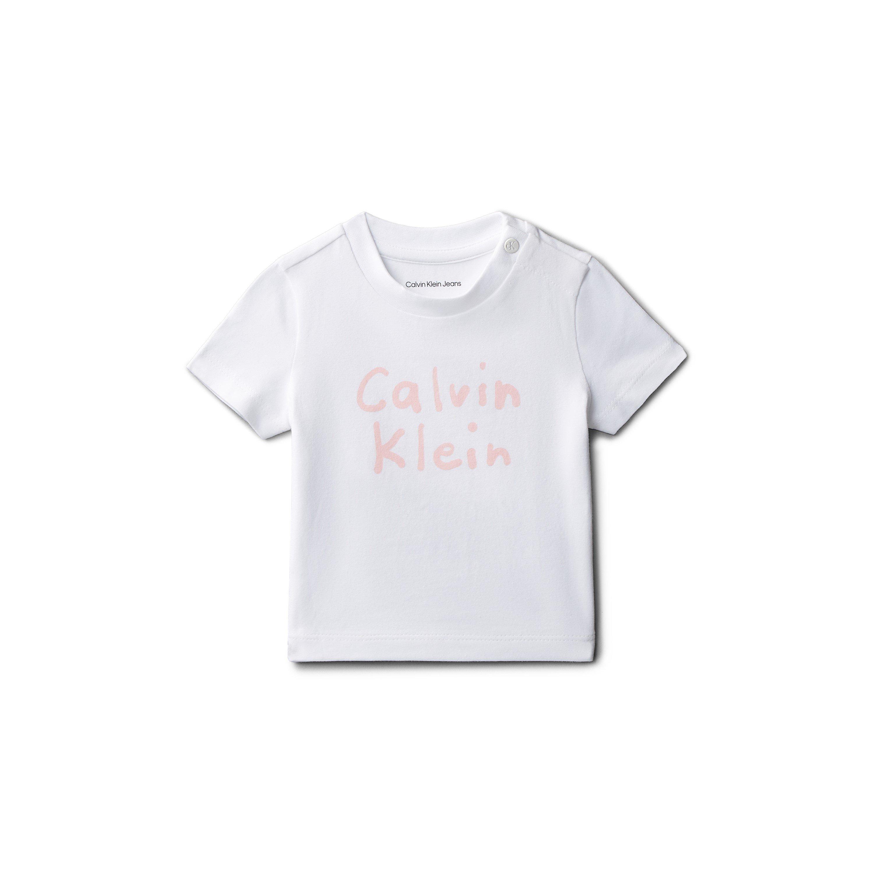 Calvin Klein Jeans  Infant Kids' T-Shirt - White Yaf - 18M(86)
