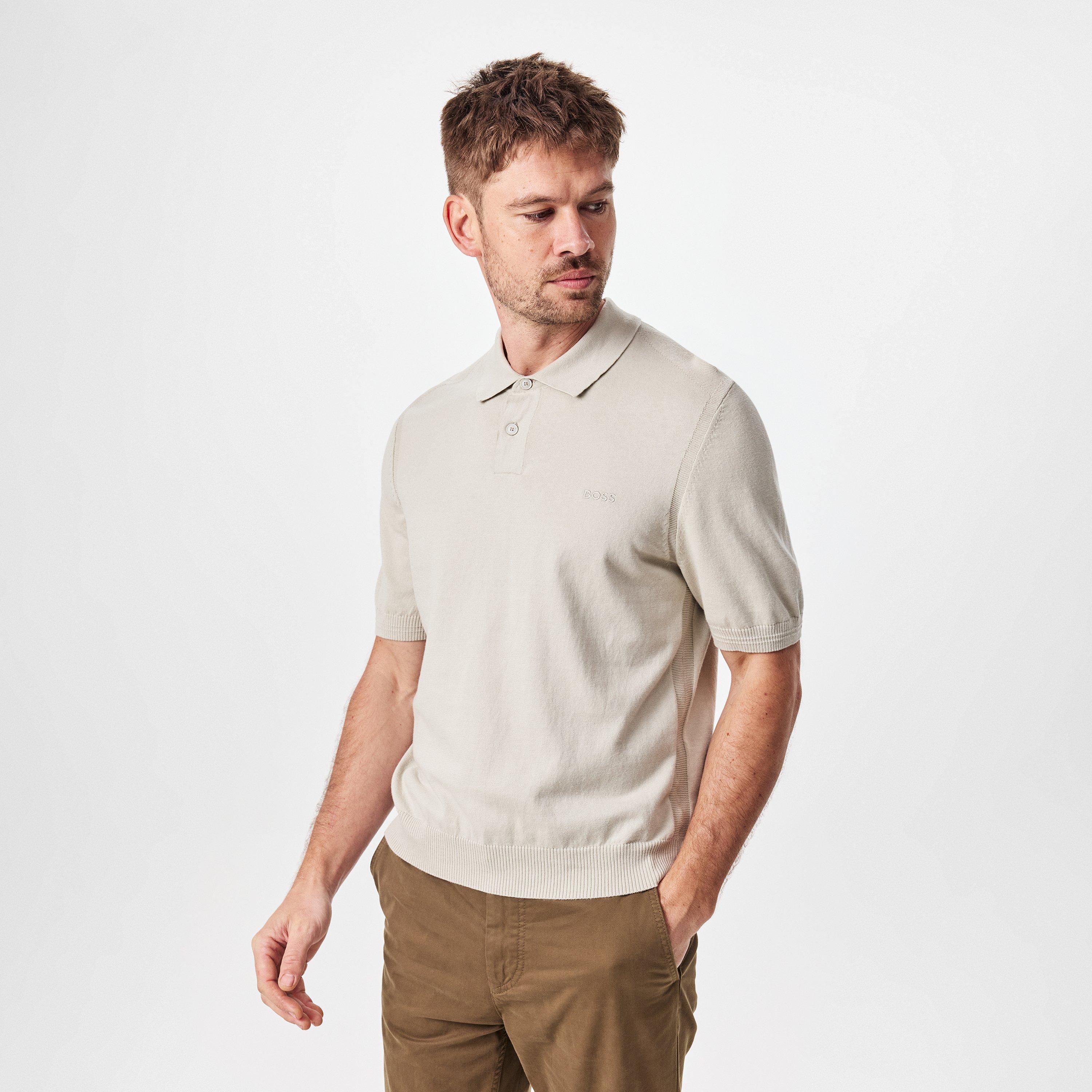 Light Beige 271 - Boss - Men's HBO Asac P Knitted Clothing - 2