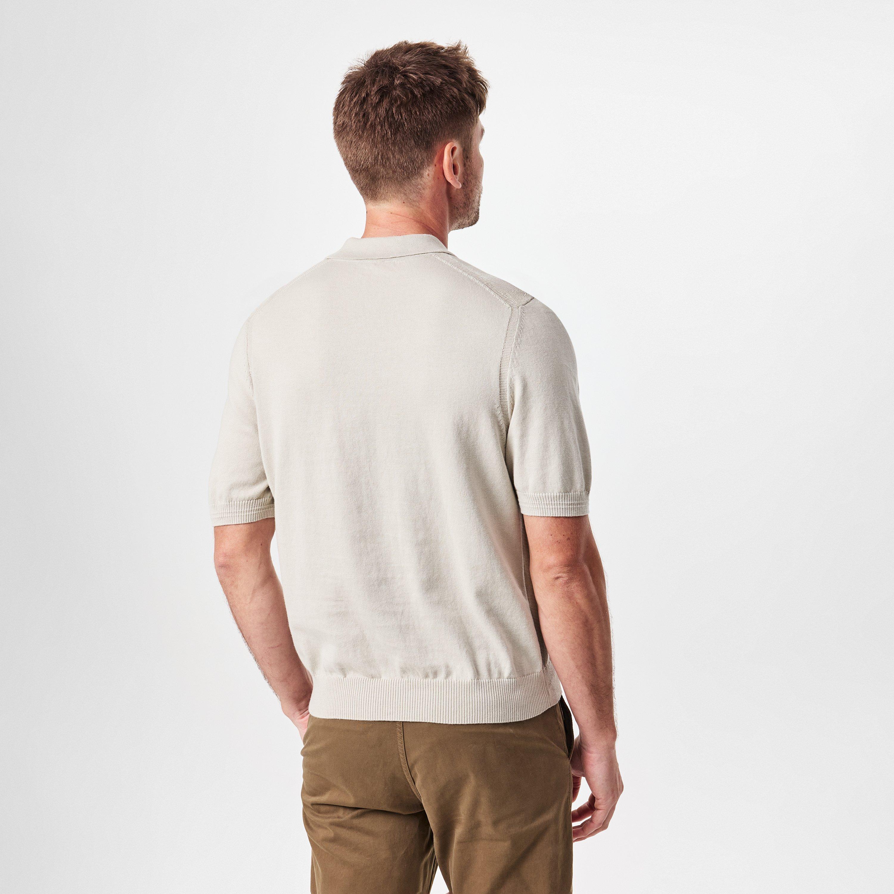 Light Beige 271 - Boss - Men's HBO Asac P Knitted Clothing - 3