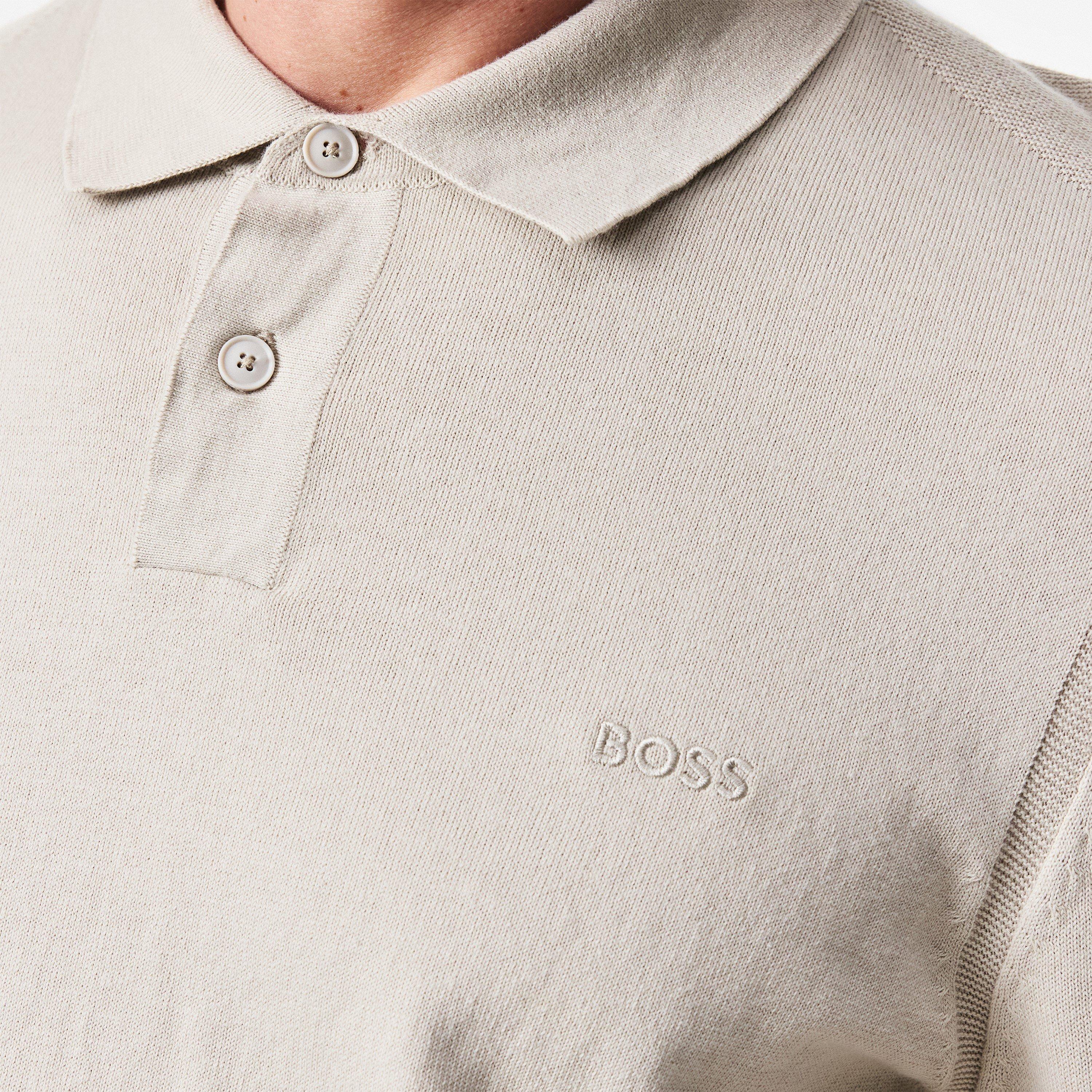 Light Beige 271 - Boss - Men's HBO Asac P Knitted Clothing - 4