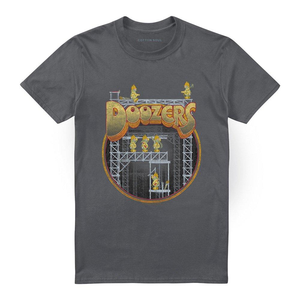 Grey - Other - Fraggle Rock Doozers Construction T Shirt Charcoa - 4