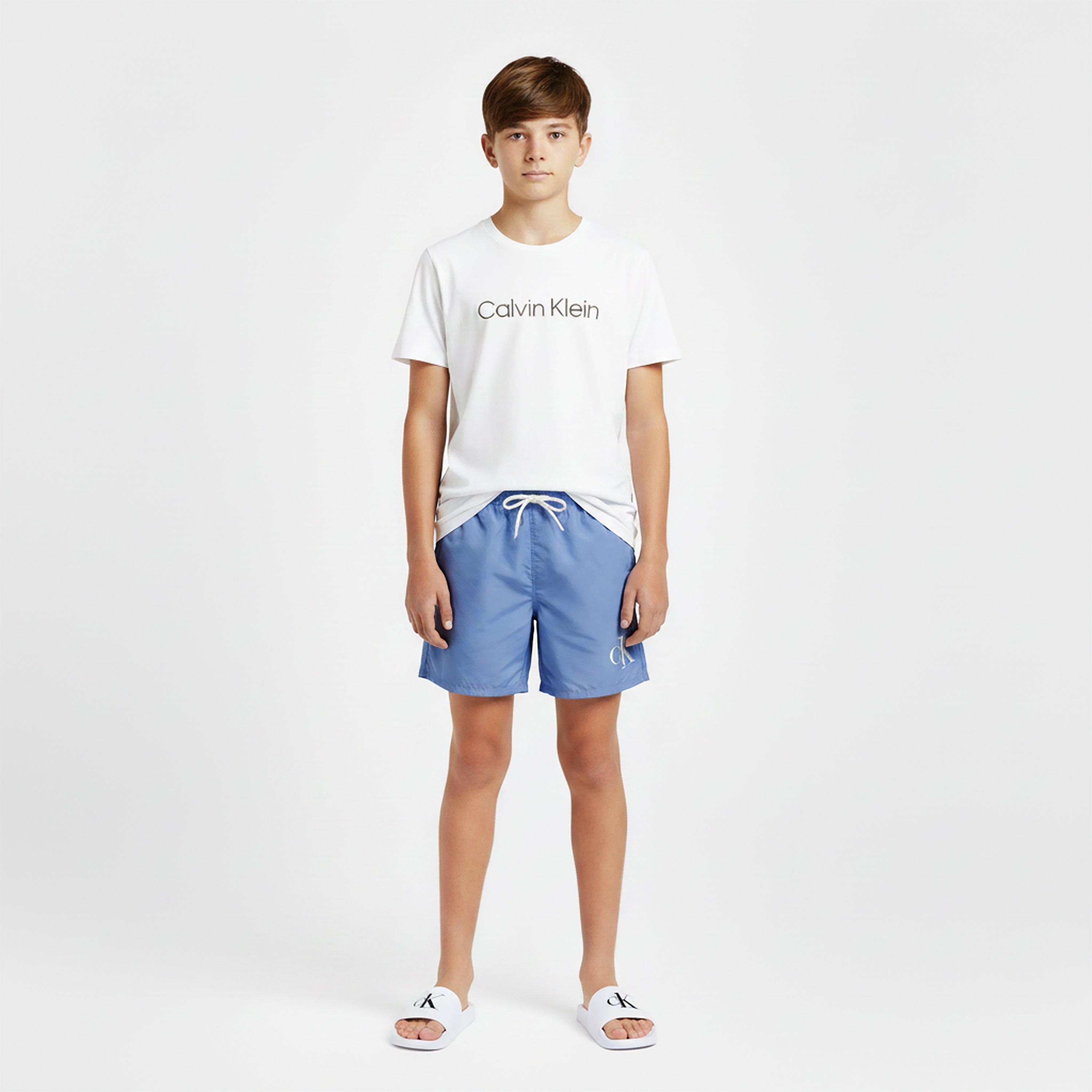 Provence CIY - Calvin Klein Jeans - Kids' Medium Drawstring Swim Shorts - 3