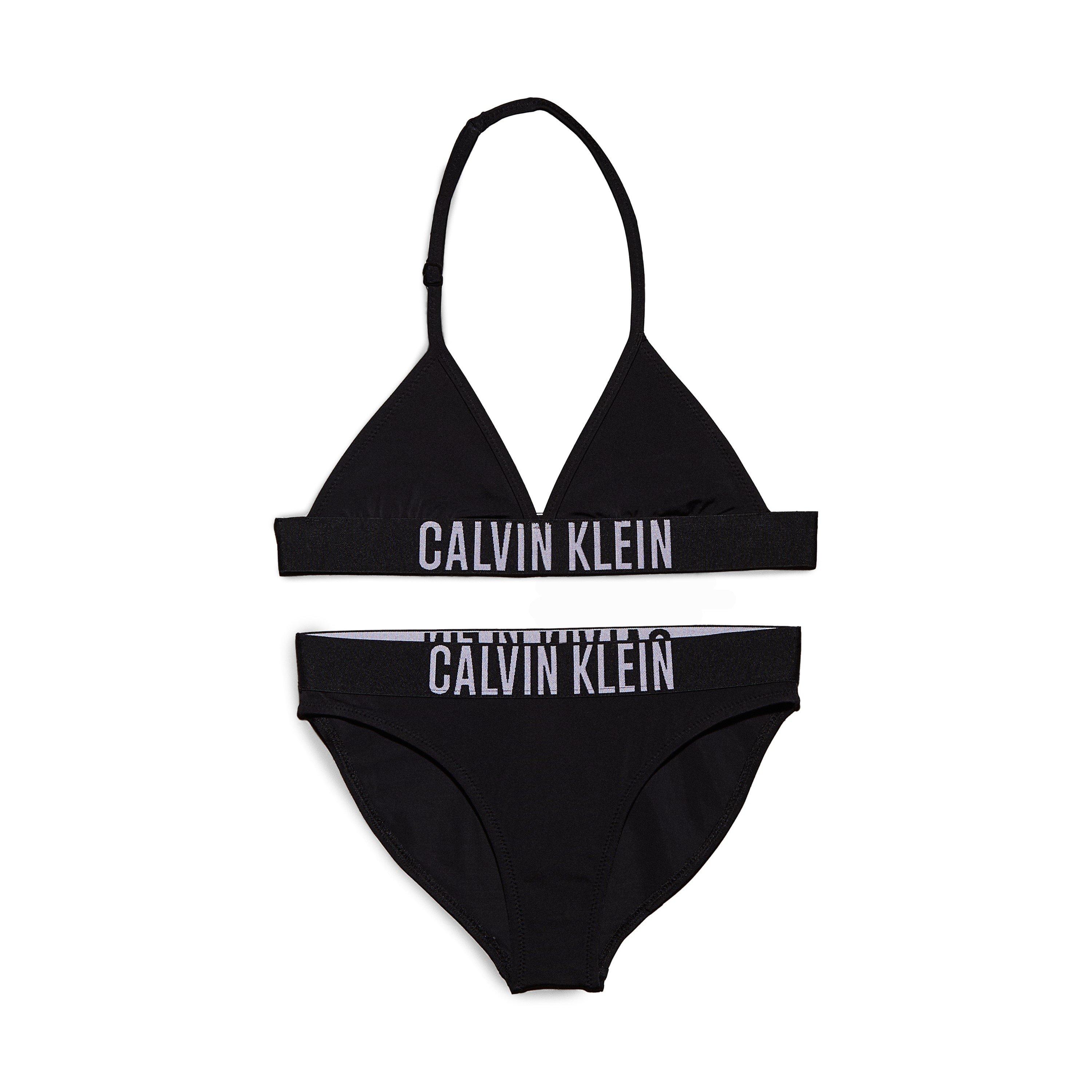 CK Black BEH - Calvin Klein Jeans - Kids' Triangle Bikini Set - 1