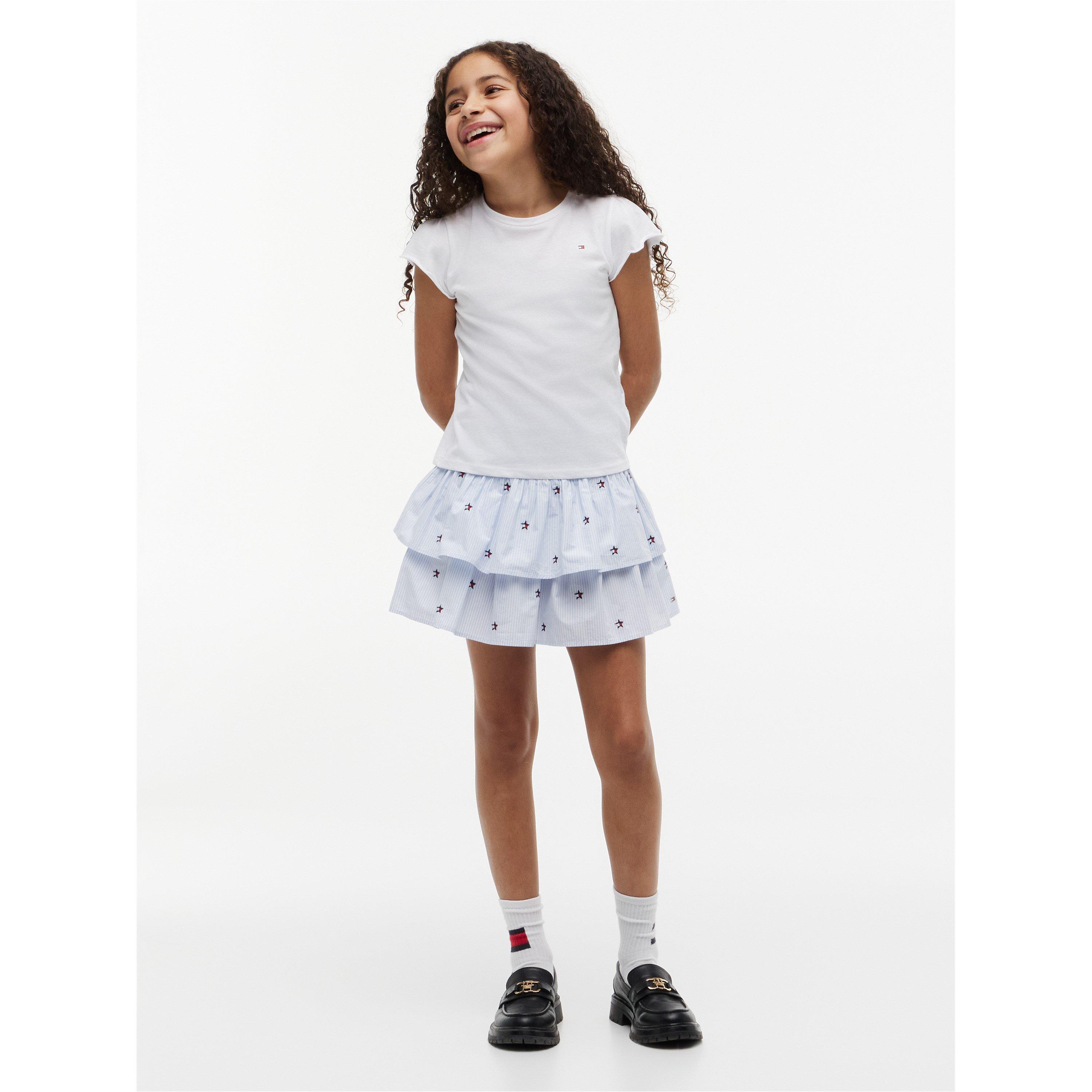 Sweet Blue C3Q - Tommy Hilfiger - Kids' Flared Skirt - 1