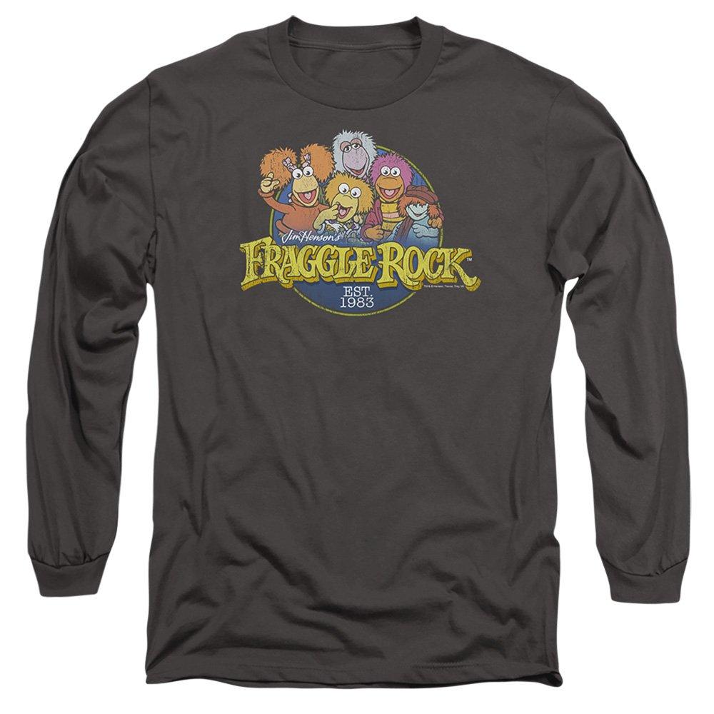 Grey - Other - Fraggle Rock Circle Logo Long Sleeve T-Shirt Char - 1