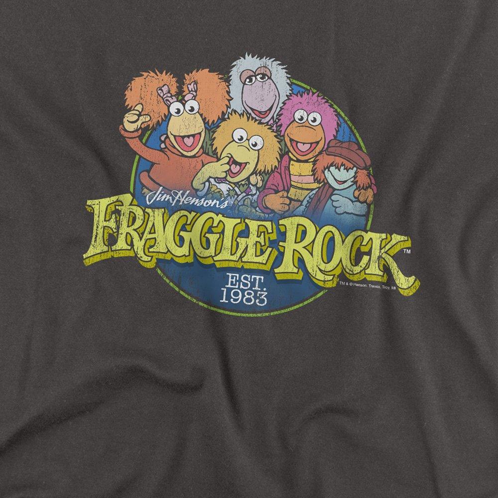 Grey - Other - Fraggle Rock Circle Logo Long Sleeve T-Shirt Char - 2