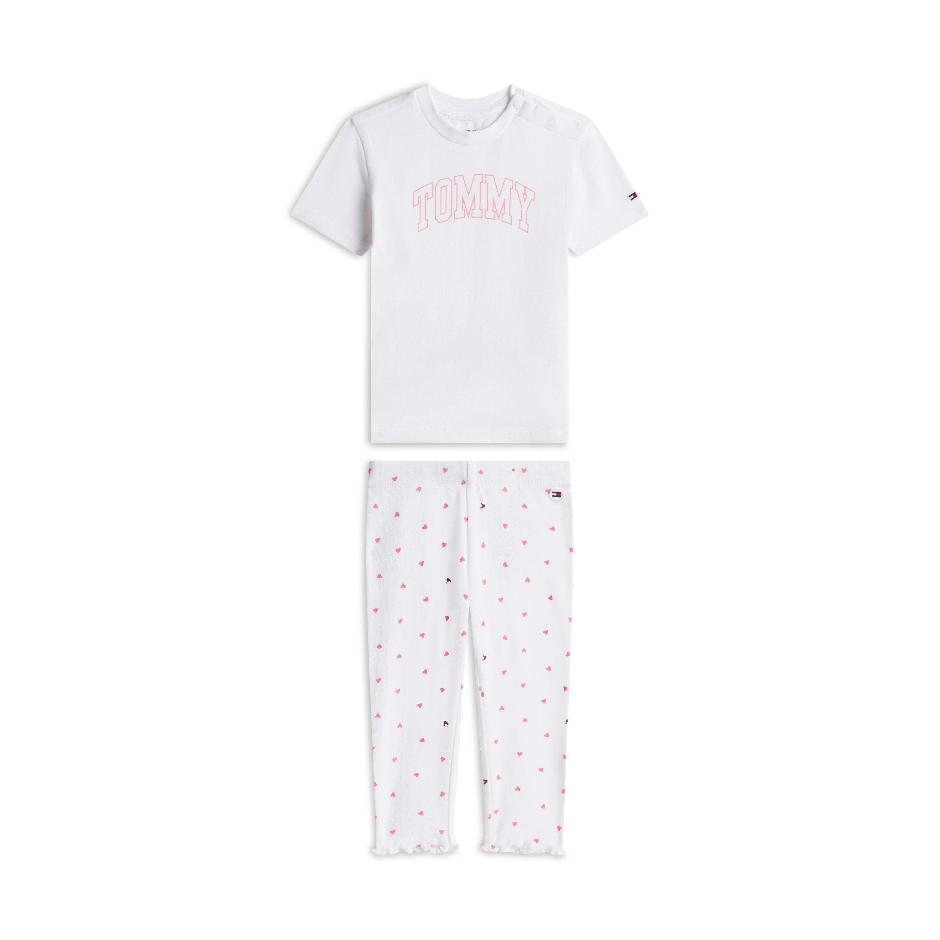 Bijeli YBR - Tommy Hilfiger - Tommy Legging Set In62 - 1