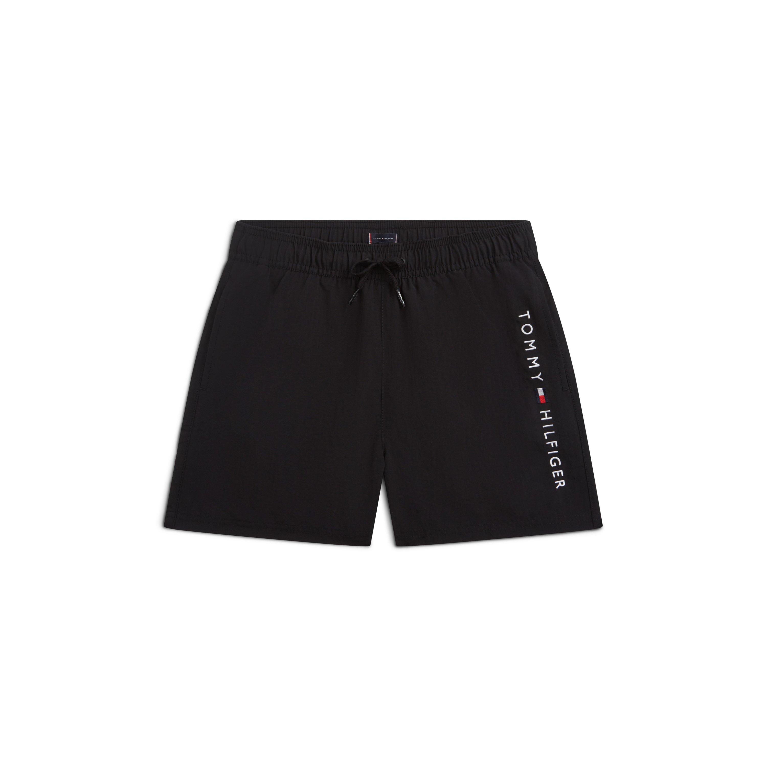 Tommy Hilfiger Boys Kids' Swim Shorts - Black Bds - 14-16Y
