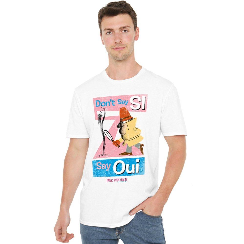 White - Other - Pink Panther Say Oui T Shirt White - 1