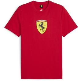 Puma Ferrari Race Big Shield T-Shirt Coloured