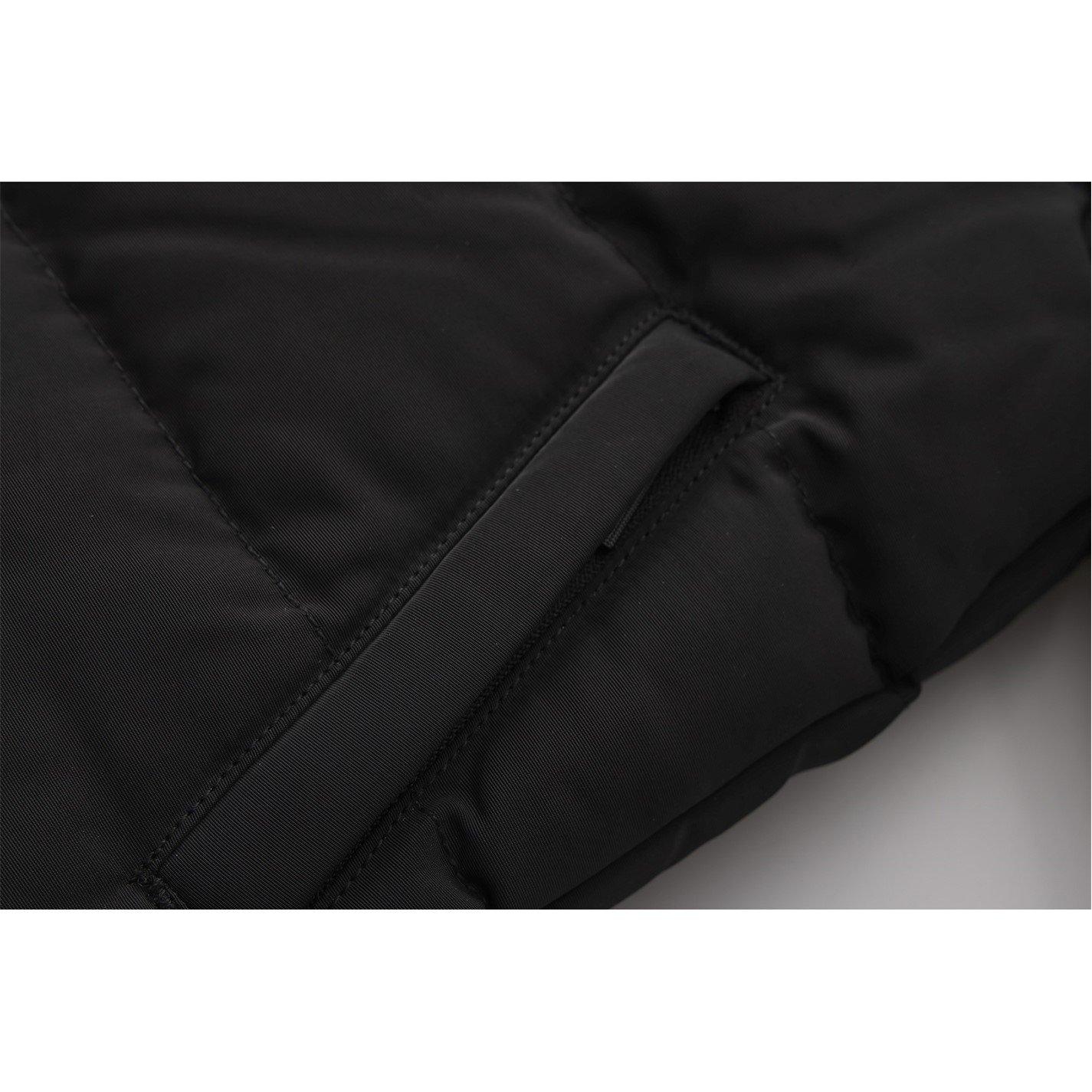 Zwart - SoulCal - 2 Zip Bubble Jacket Infants - 8