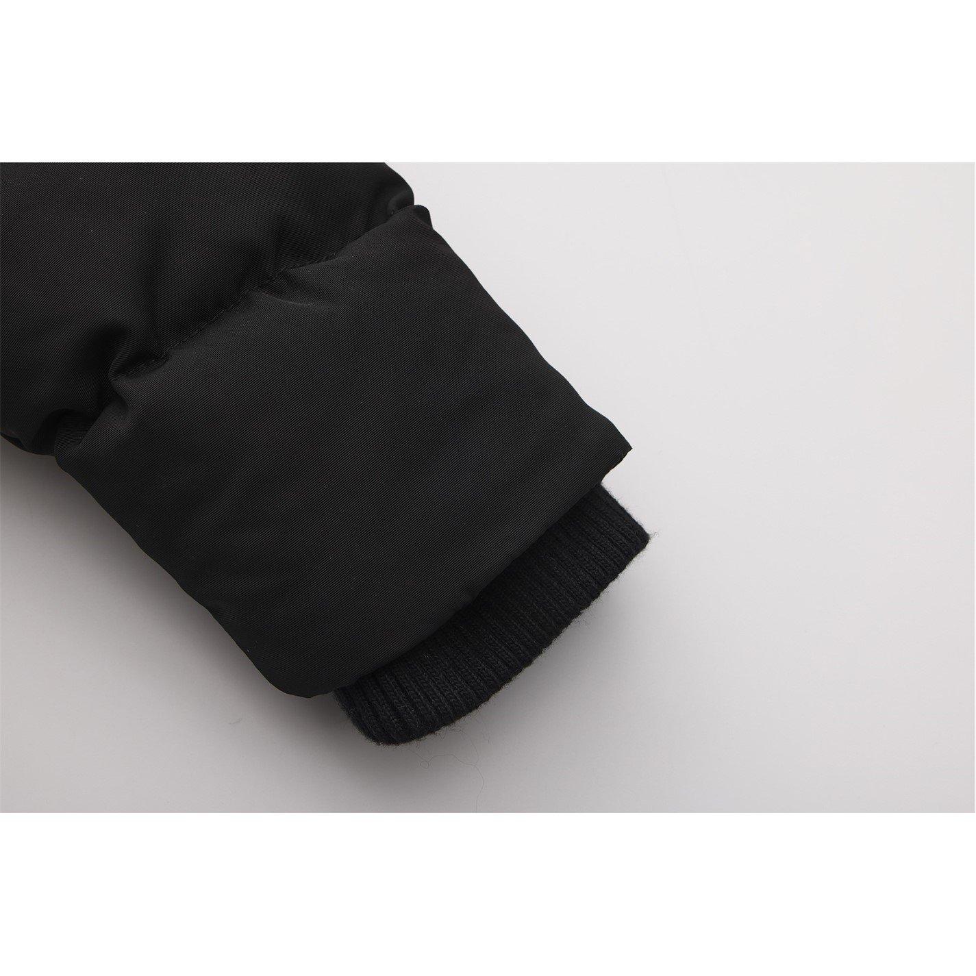 Zwart - SoulCal - 2 Zip Bubble Jacket Infants - 9